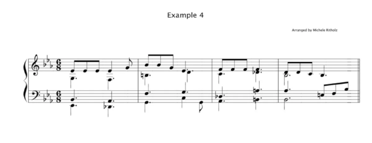 Arranged by Michele Ritholz