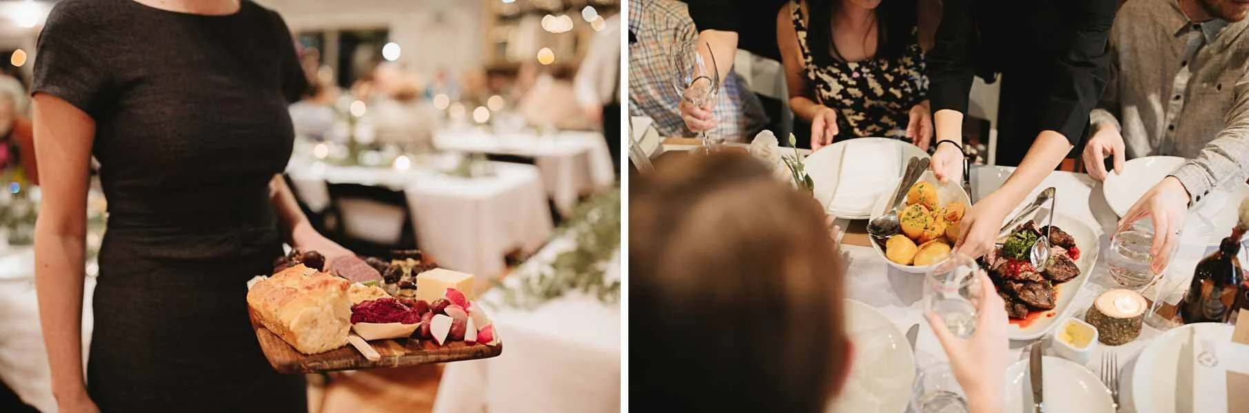 The Boatshed wedding catering