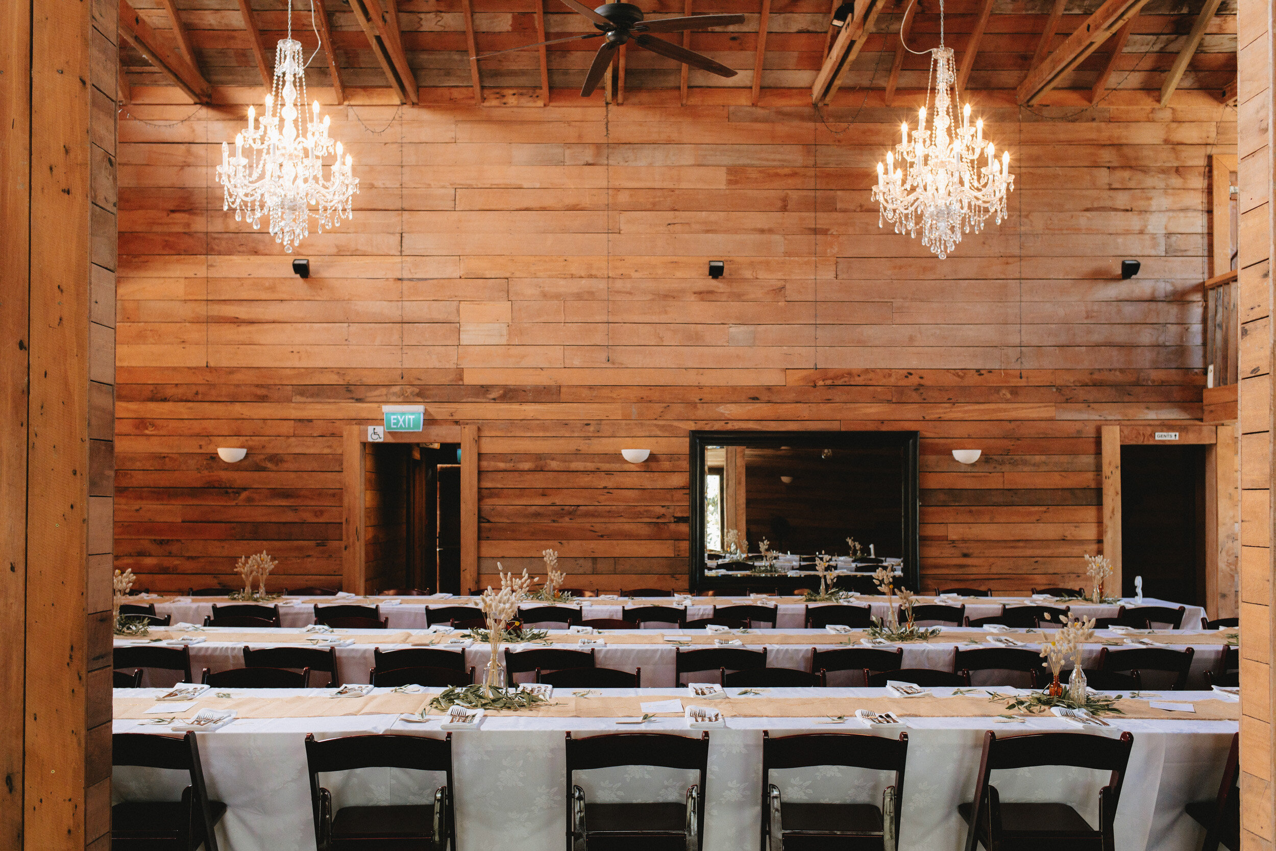 Lacewood rustic barn reception venue