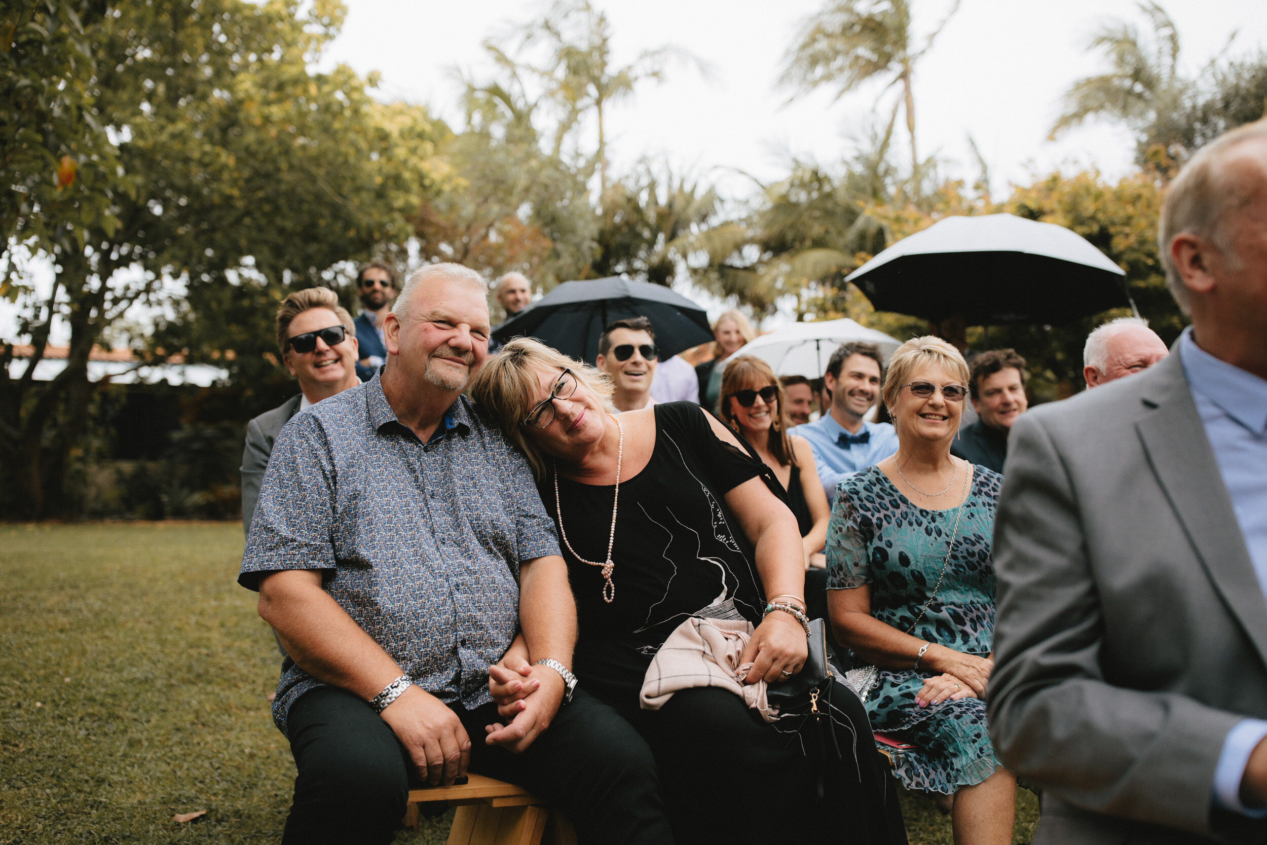 wedding ceremony guests