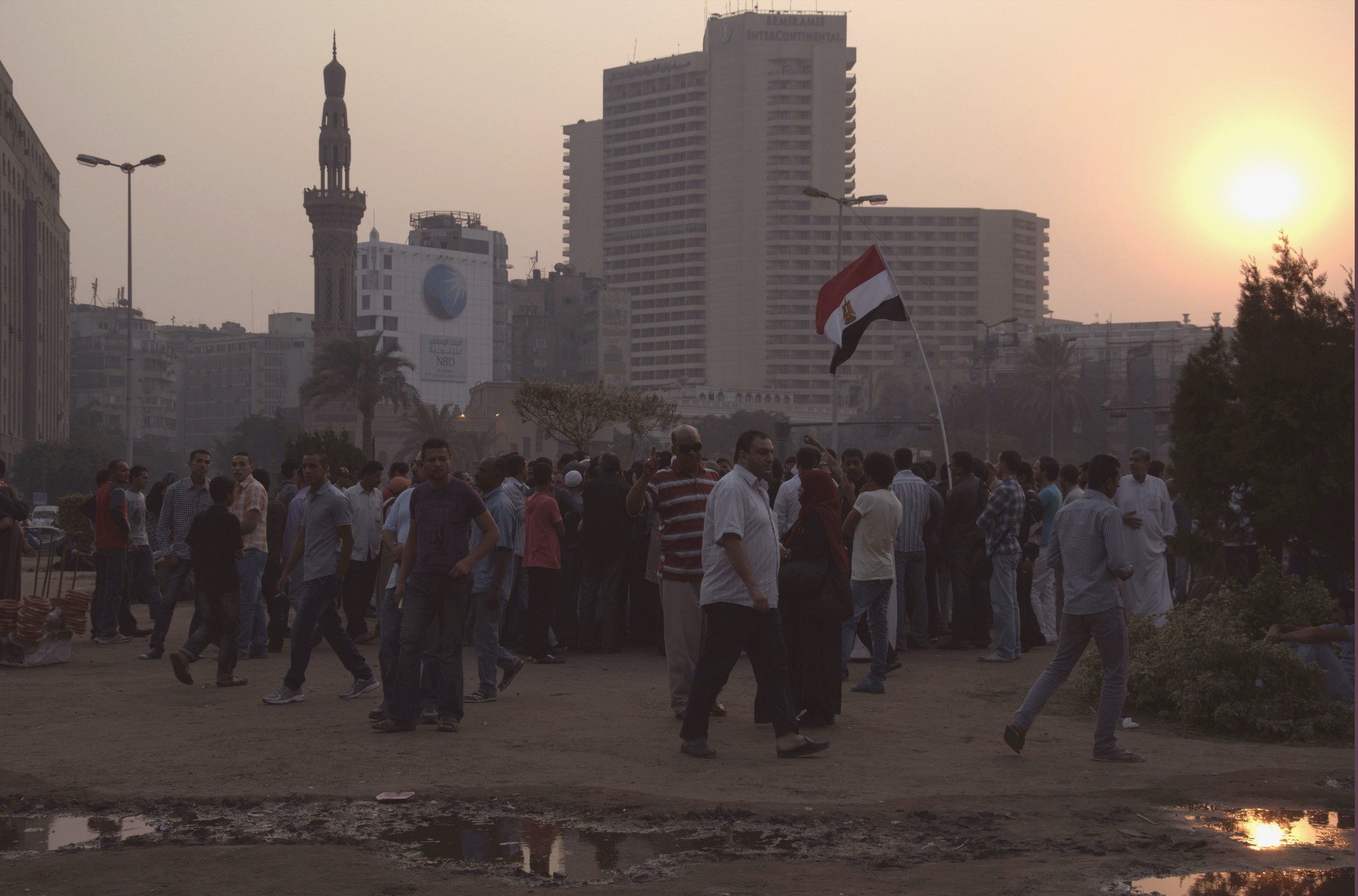Place Tahrir, novembre 2011. © Ariane Lavrilleux