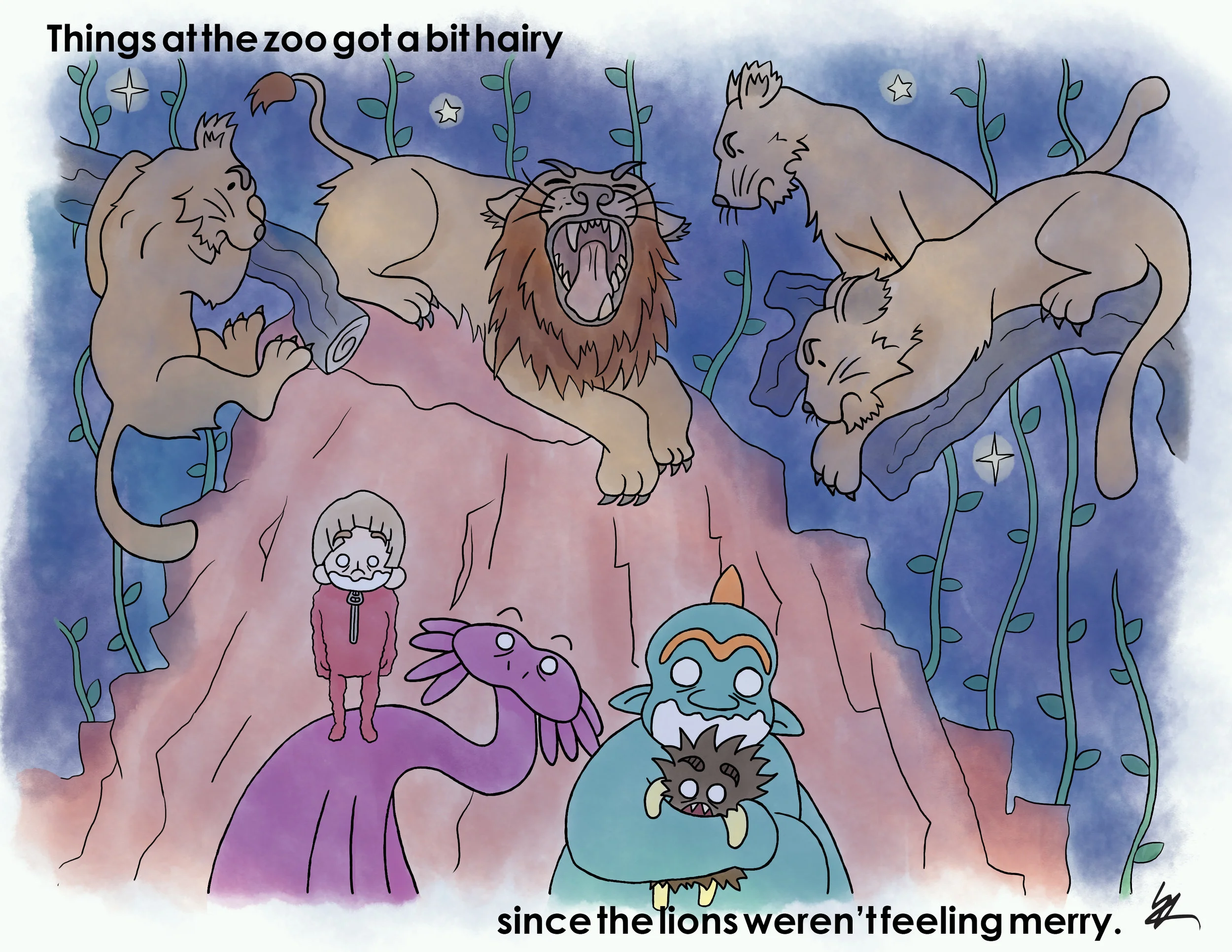 Liam Meets Monsters (7/16)
