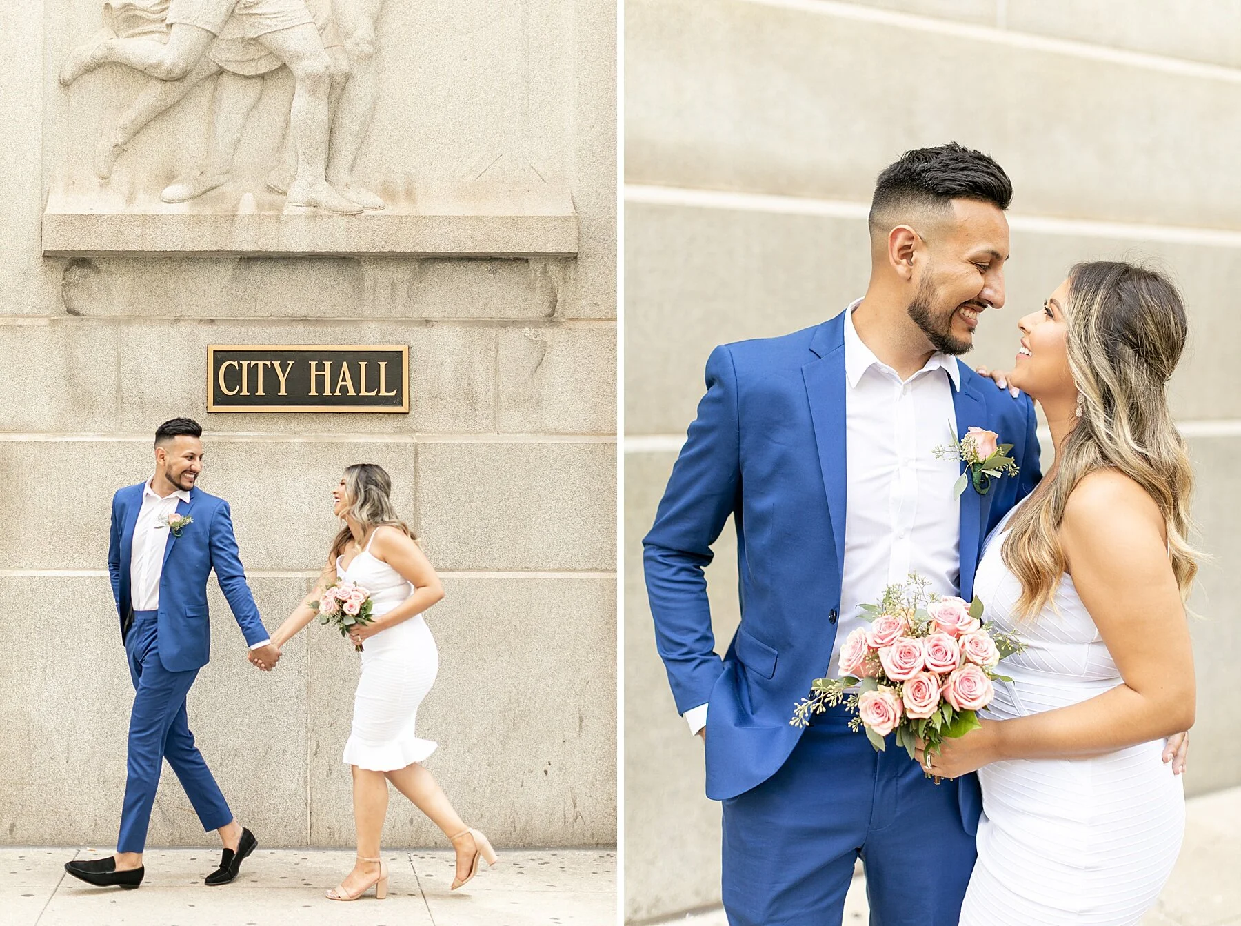 Anna &amp; Dave | Summer Chicago City Hall Wedding