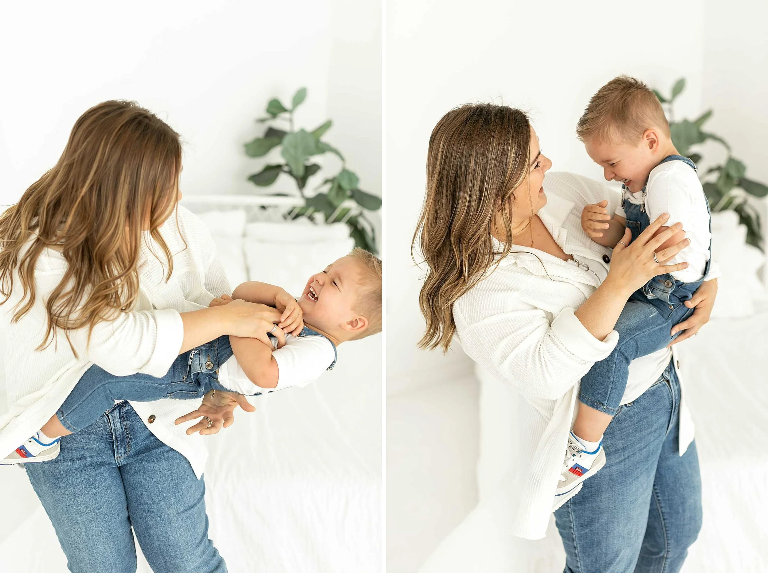Denim studio family photos in manhattan illinois
