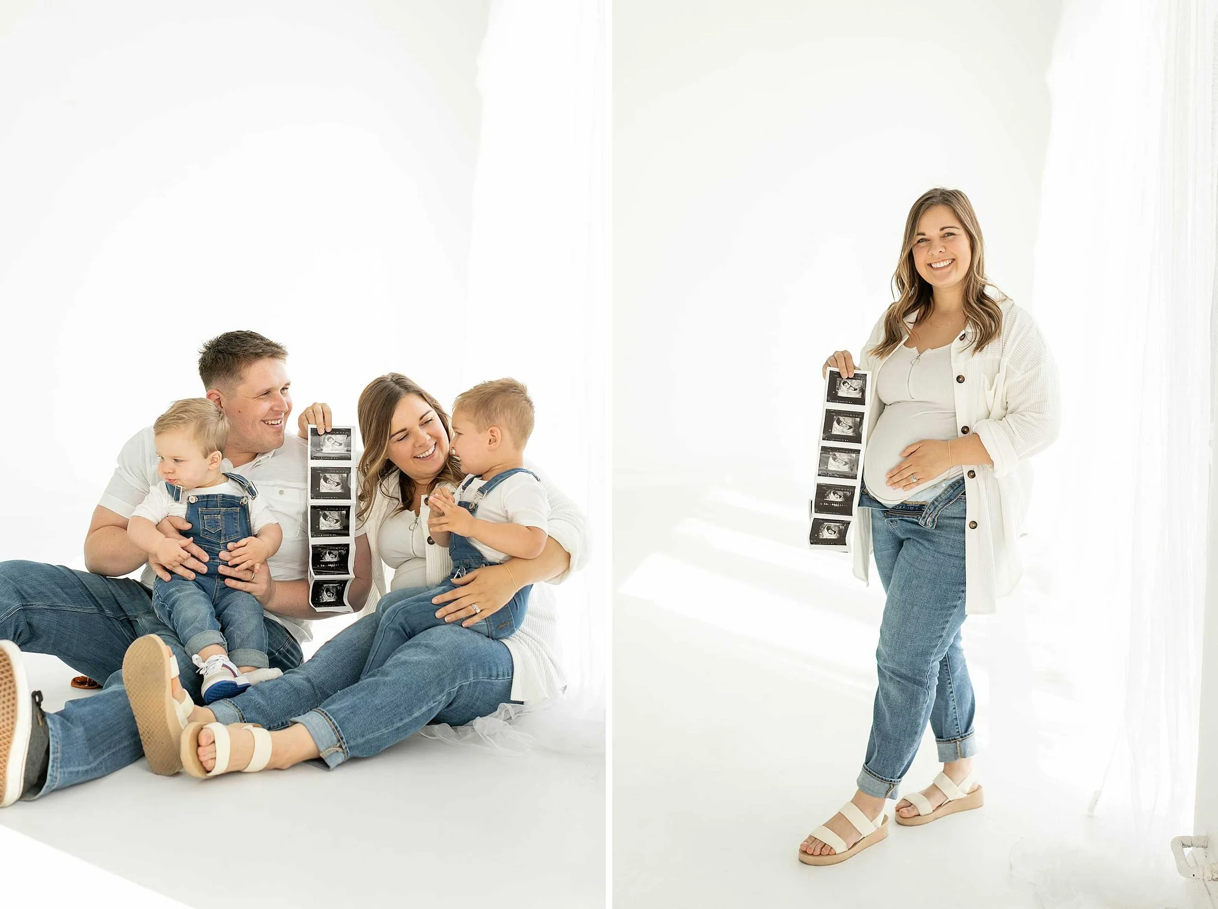 Denim studio family photos in manhattan illinois