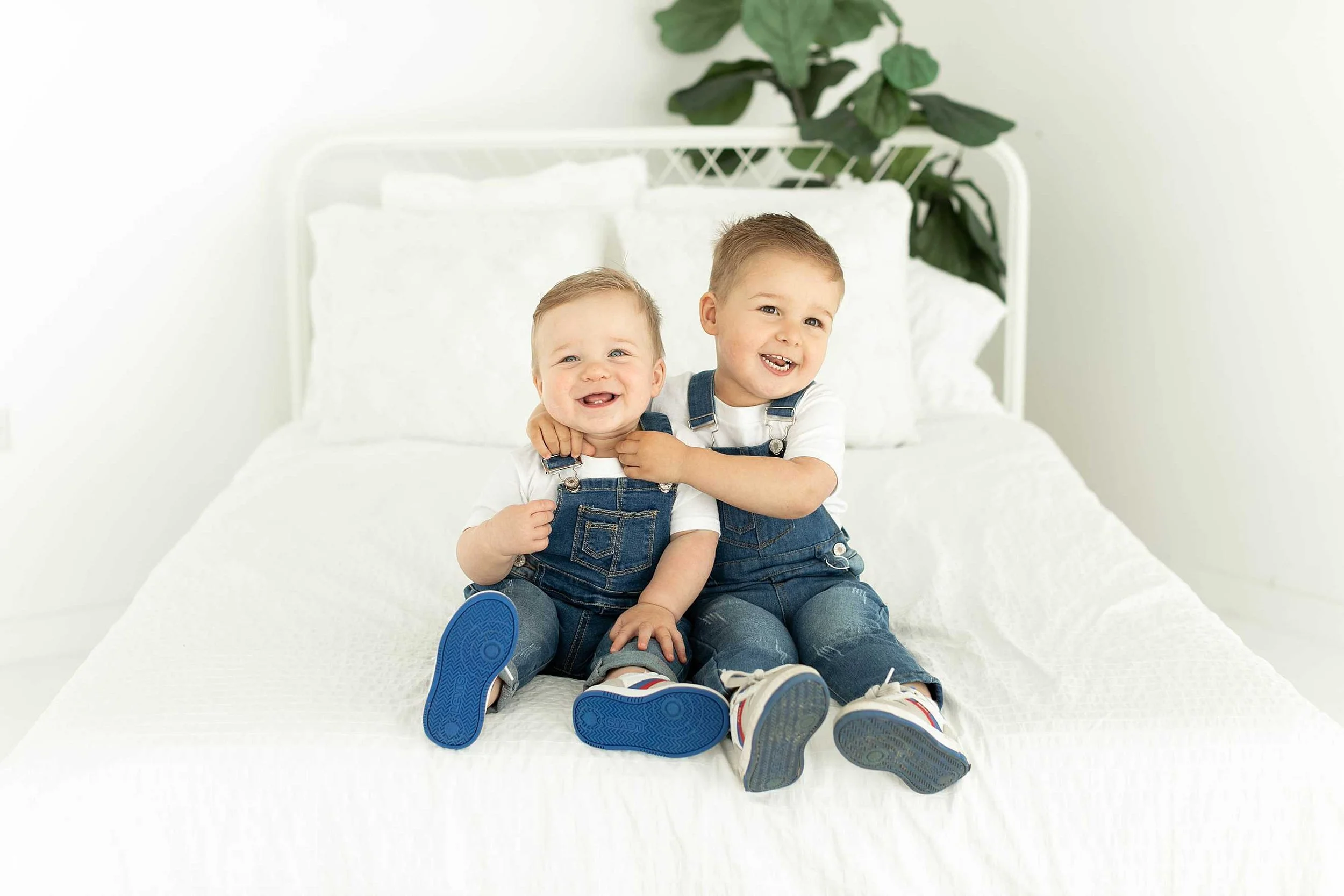 Denim studio family photos in manhattan illinois