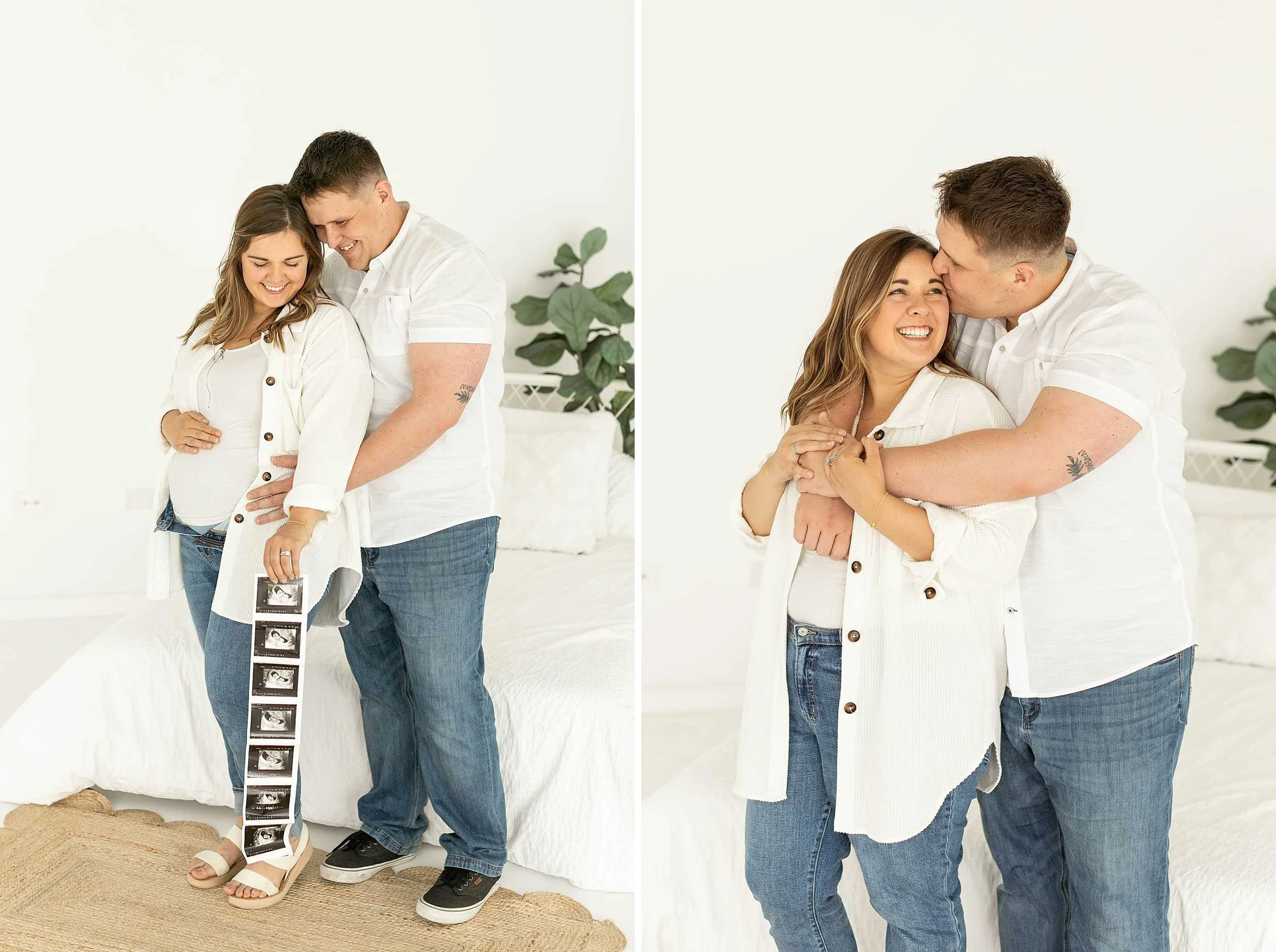 Denim studio family photos in manhattan illinois