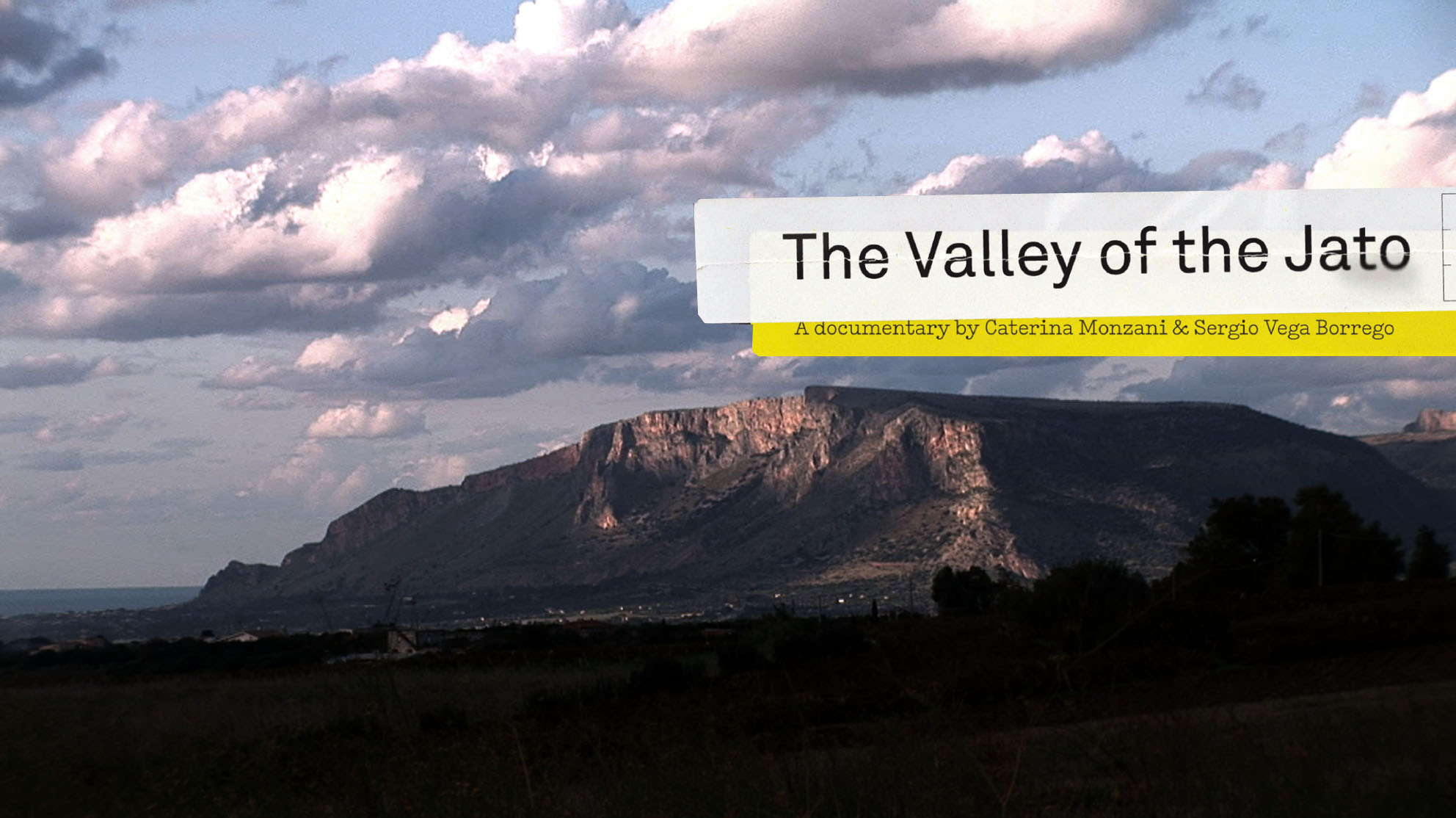 THE VALLEY OF JATO dir. Caterina Monzani &amp; Sergio Vega