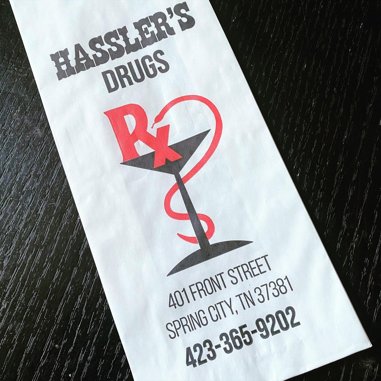 Shout out to the hometown pharmacies, our bread-and-butter business for over 60 years! Today&rsquo;s bag comes from Hassler&rsquo;s Drug in Spring city Tennessee. Did you know every bag we make is designed to be easy to open?&hellip; True story. To g