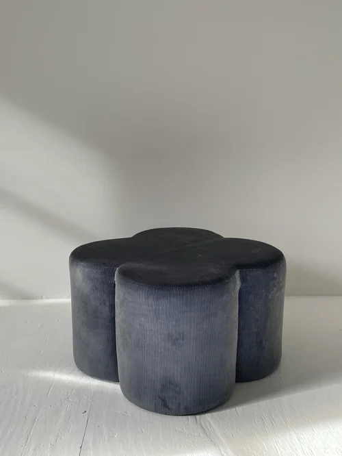 XL Clover Pouf by H. Bigeleisen