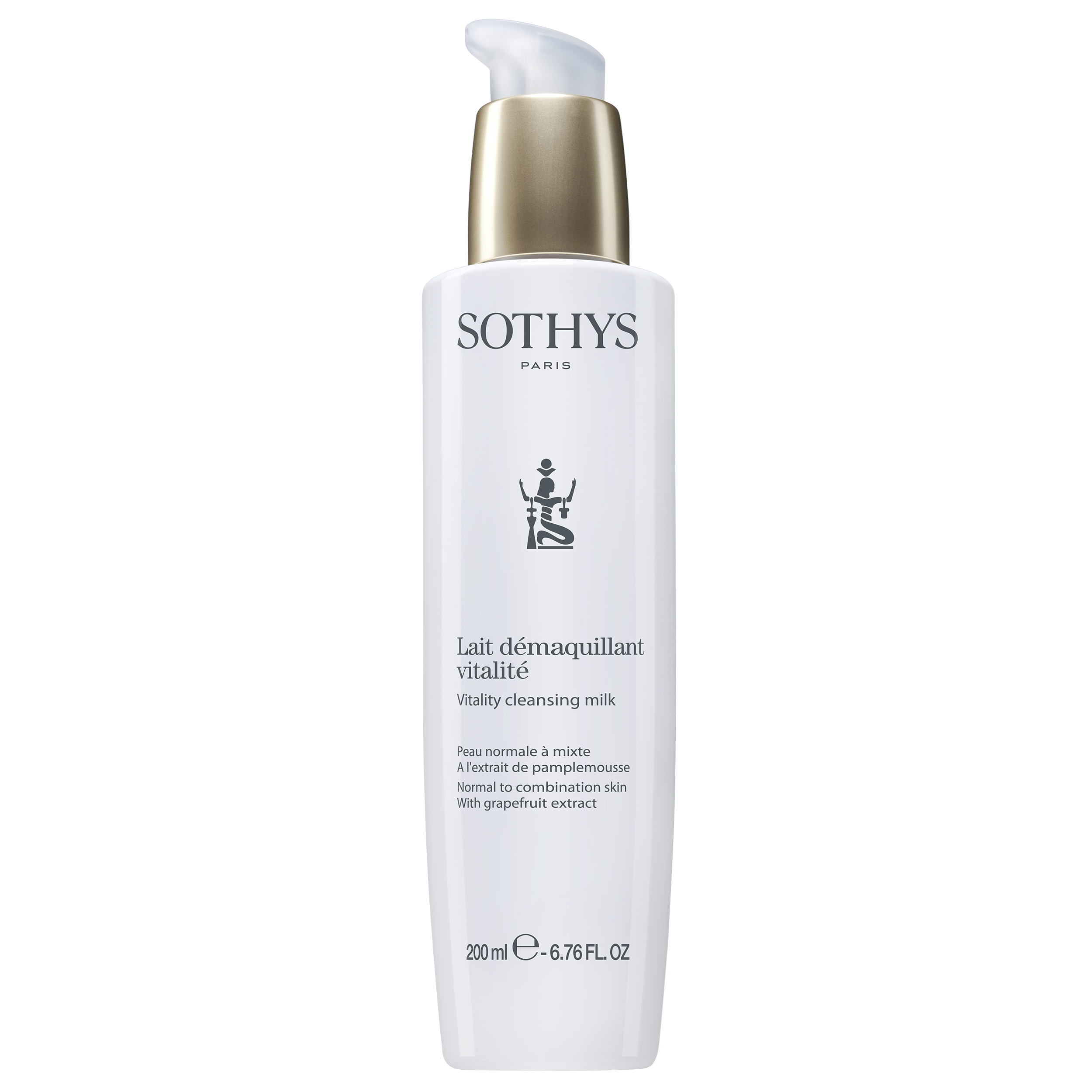 Lait Démaquillant Confort SOTHYS Paris Pour Peaux Sensibles - 200 Ml Avec Eau Thermale - Produit Neuf Sous Emballage