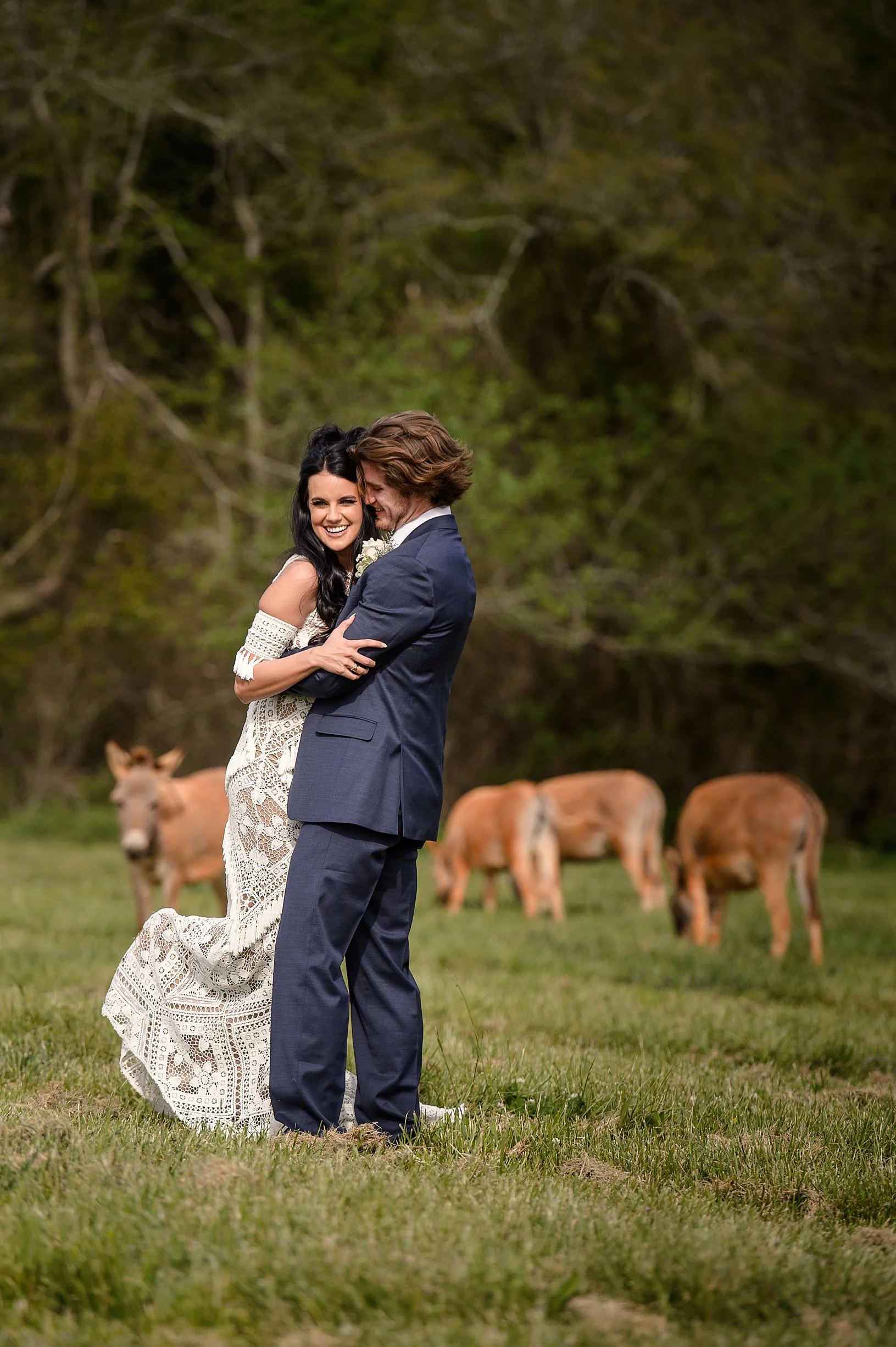 Elegant Western Boho Wedding with farm animals and cactus-13.JPG