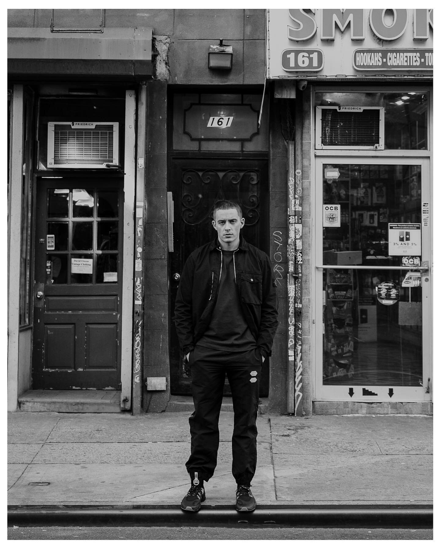 Dermot in New York early last year.
He was writing and recording his debut album and I was there for a few days to document some of the process. This photo was taken on the Lower East Side on a day off from the studio and the day before the Lost vide