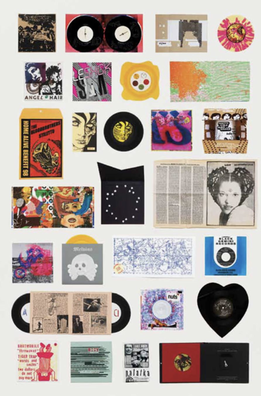 "Touchable Sound: A Collection of 7-inch Records from the USA" book, edited by Brian Roettinger, Mike Treff, and Diego Hadis  
