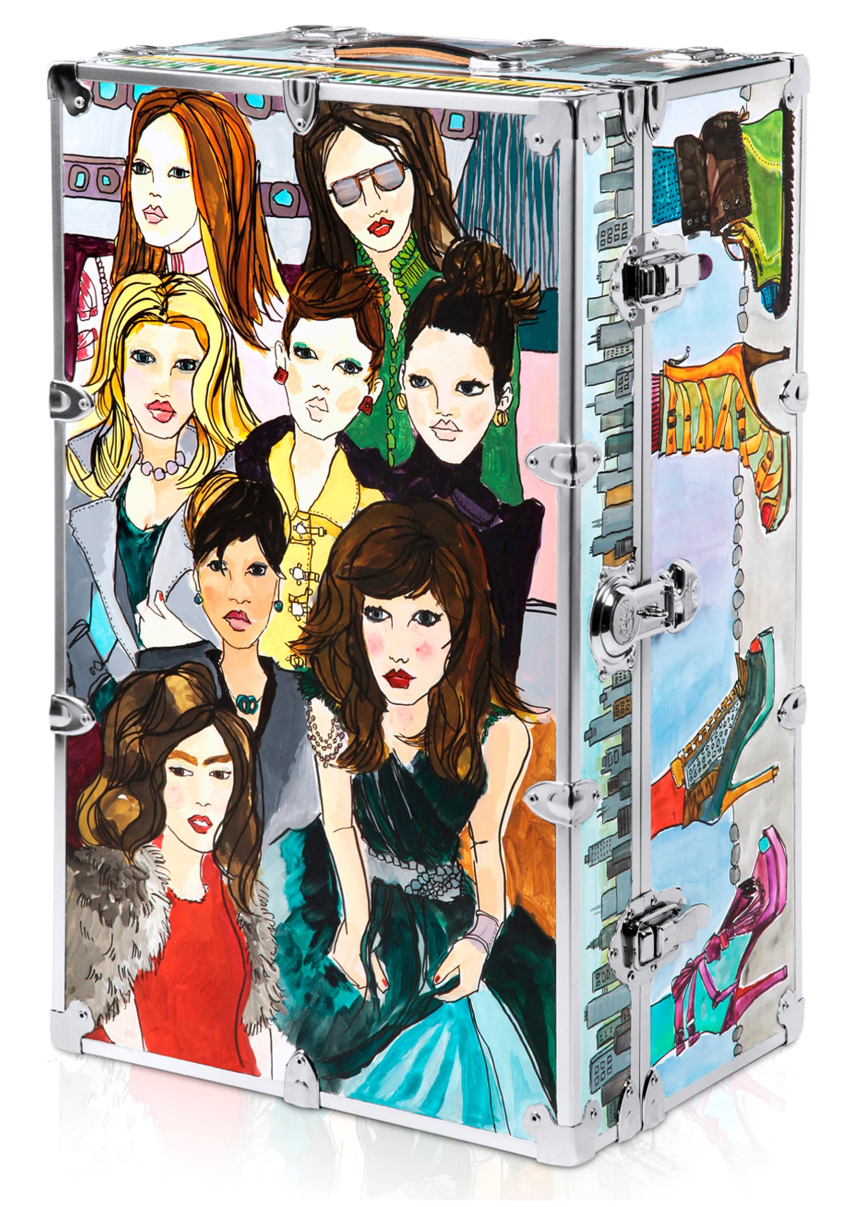 BLOOMINGDALES FASHION TRAVEL TRUNK