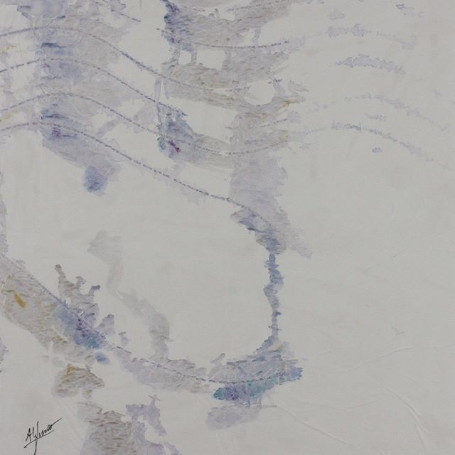 Summertime painting of reflections in a pond.  Loving spending time in nature and seeing the abstract designs in leaves, sunlight reflections and pond ripples.  Love taking it all in and sharing the expression of those moments.

#nature #pond # abstr
