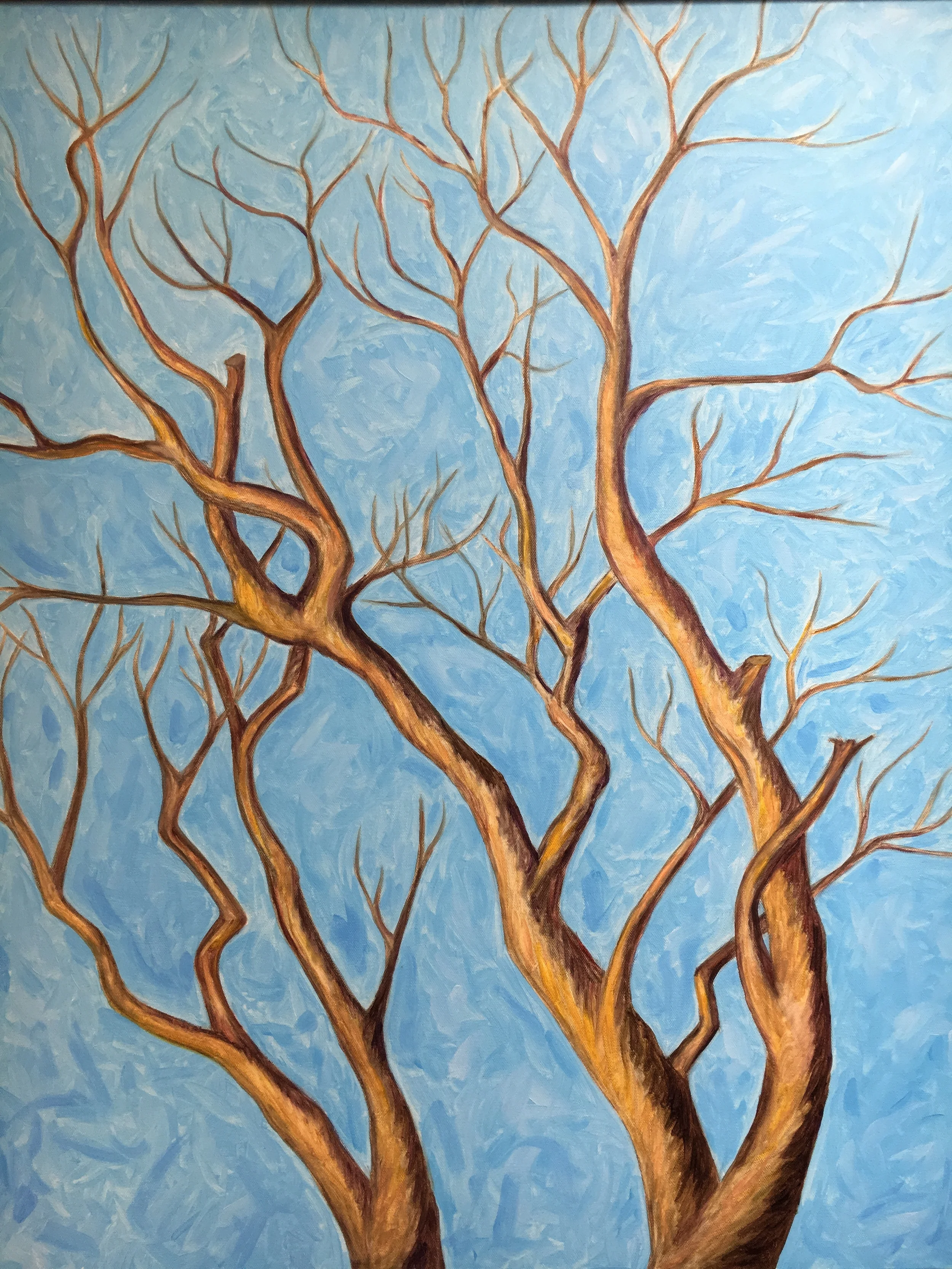 winter day (24" x 30")