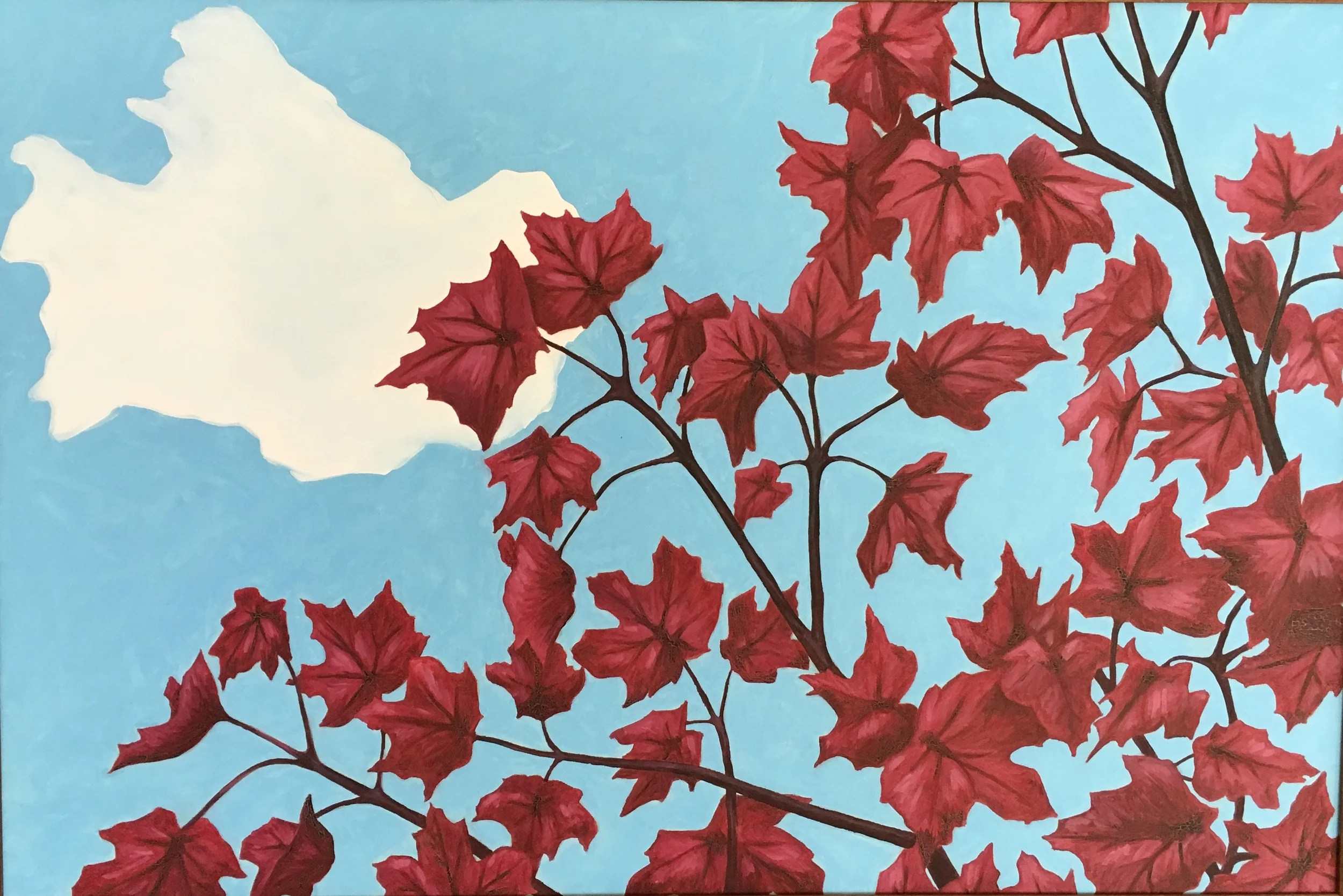 Fall leaves (24" X 36")