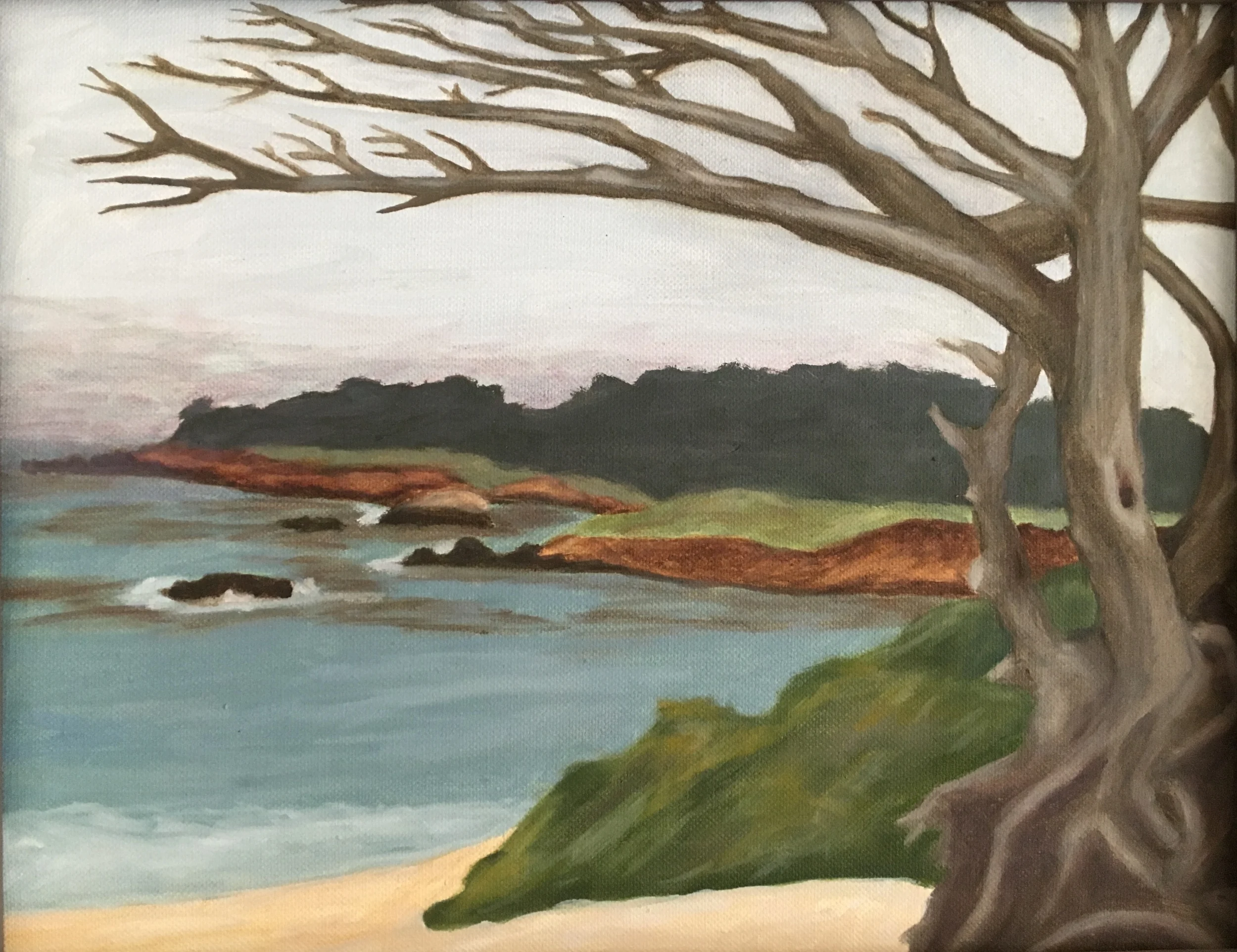 cypress skeleton (11" x 14")