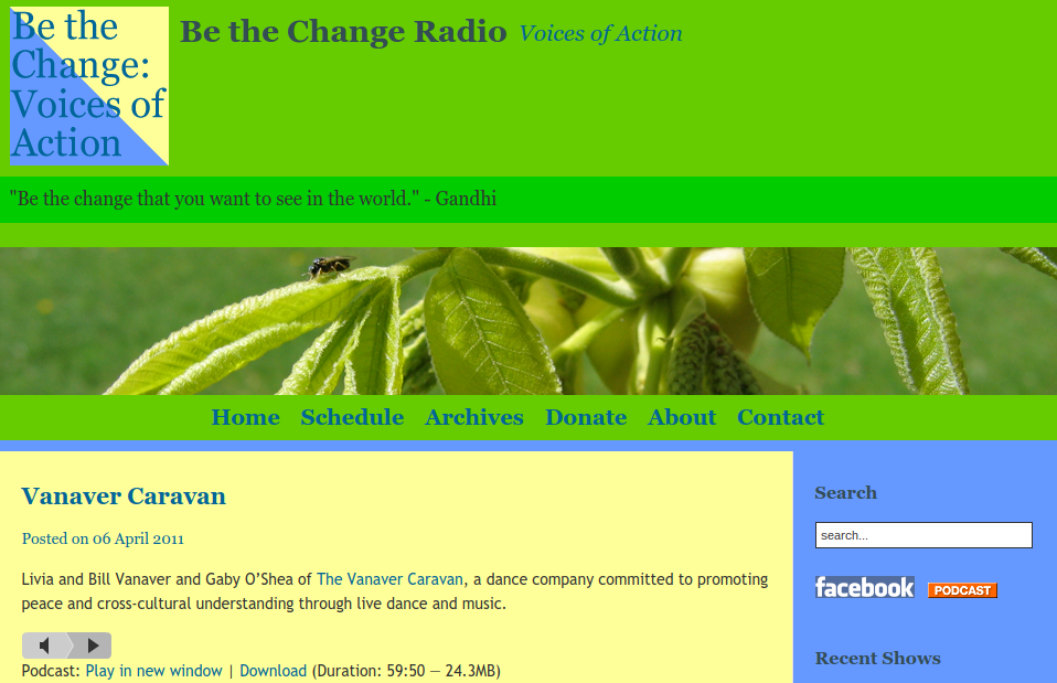 Be The Change Radio 