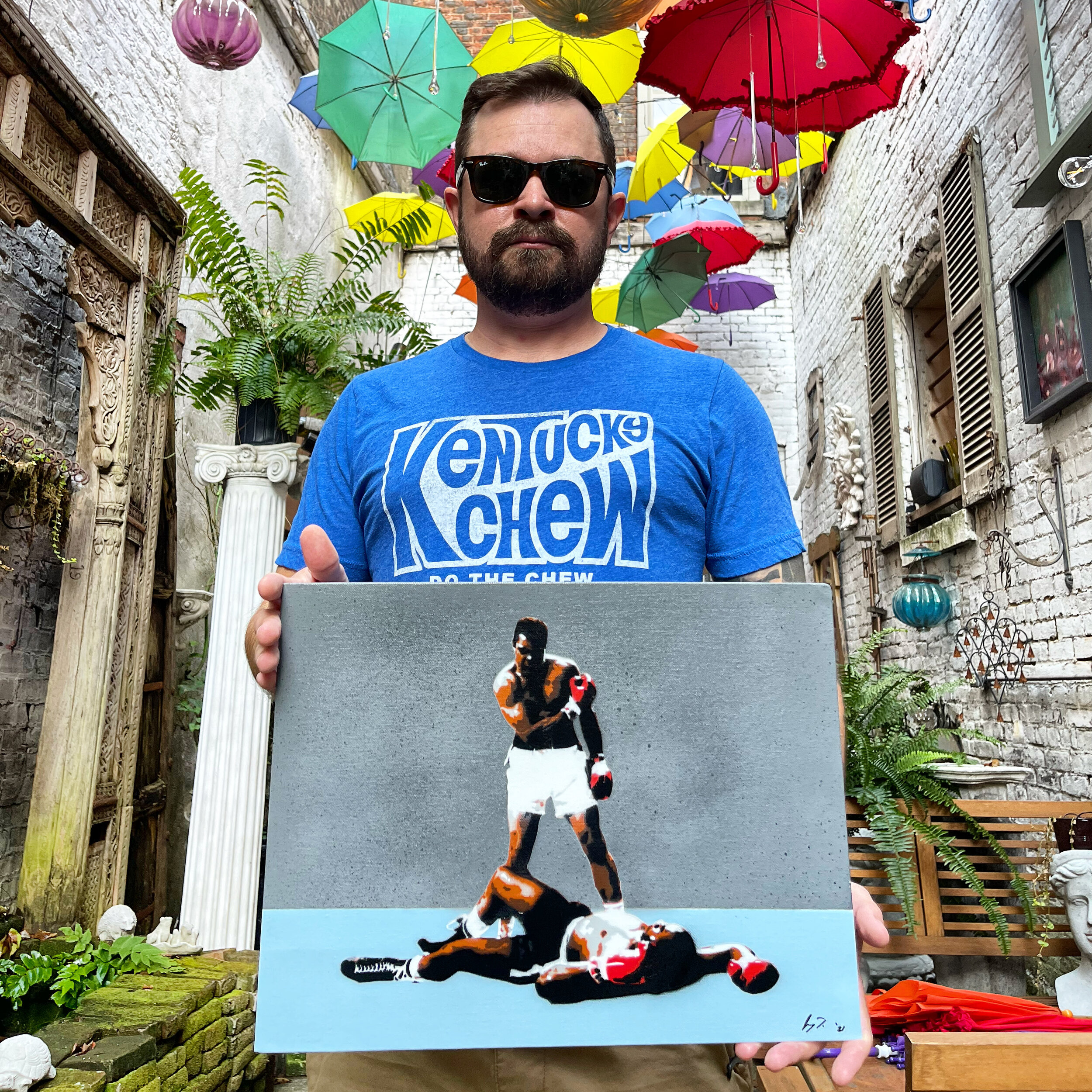 Joey Golding Ali Painting