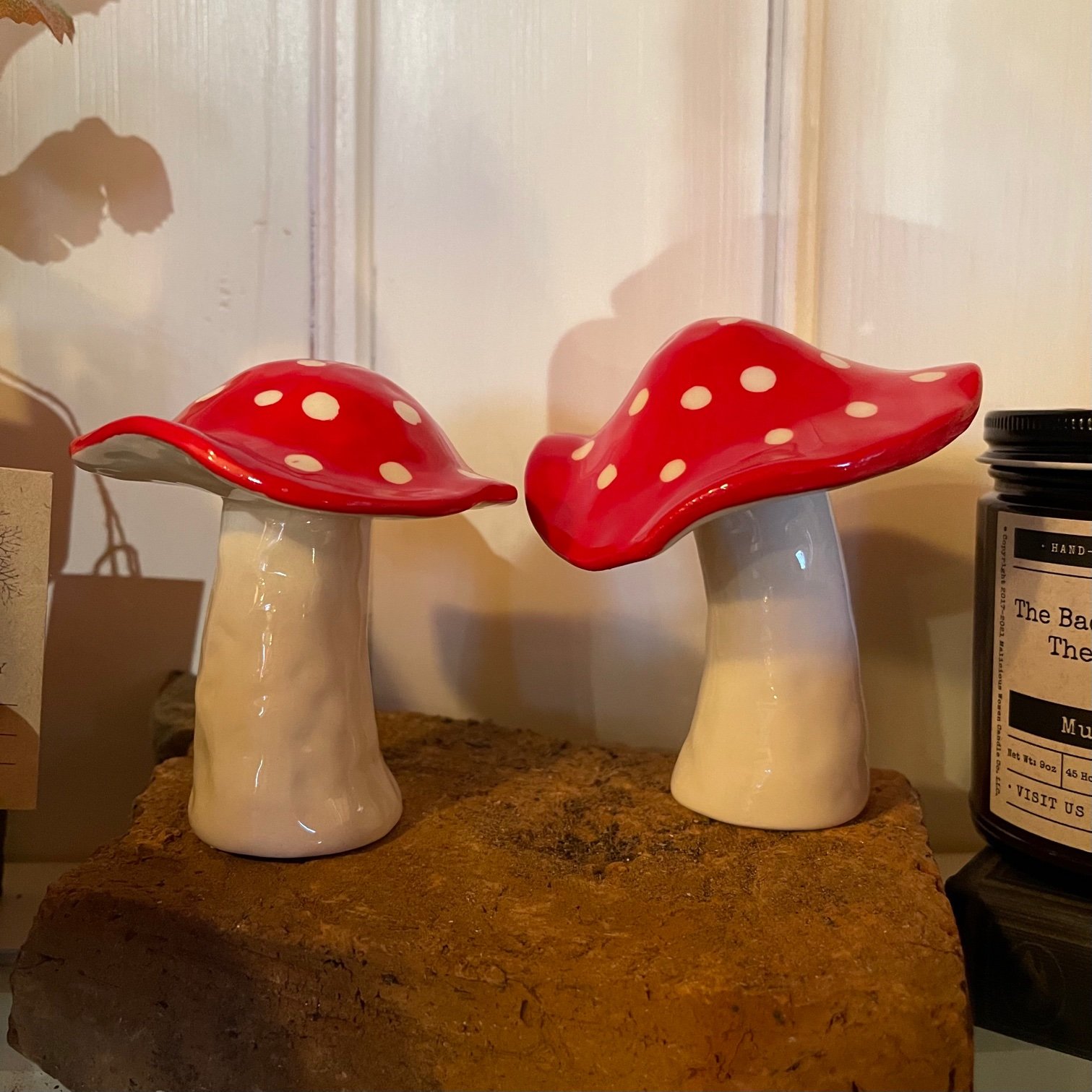 Polka Dot Mushrooms