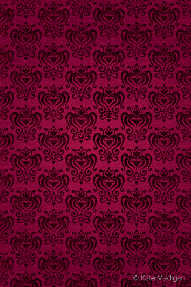 Fleurons iPhone wallpaper design