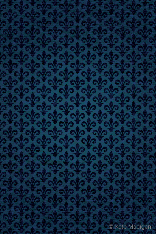 Fleur-de-lys iPhone wallpaper pattern
