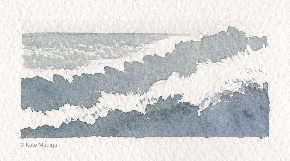 Teaching demo: painting waves.