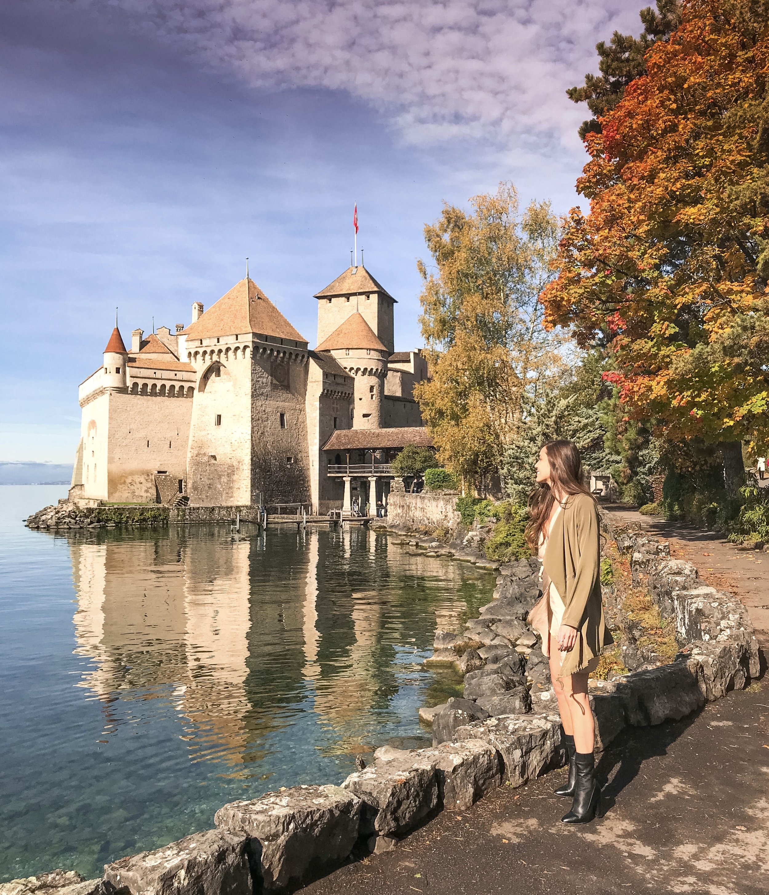 Chateau de Chillon near Montreux, Switzerland