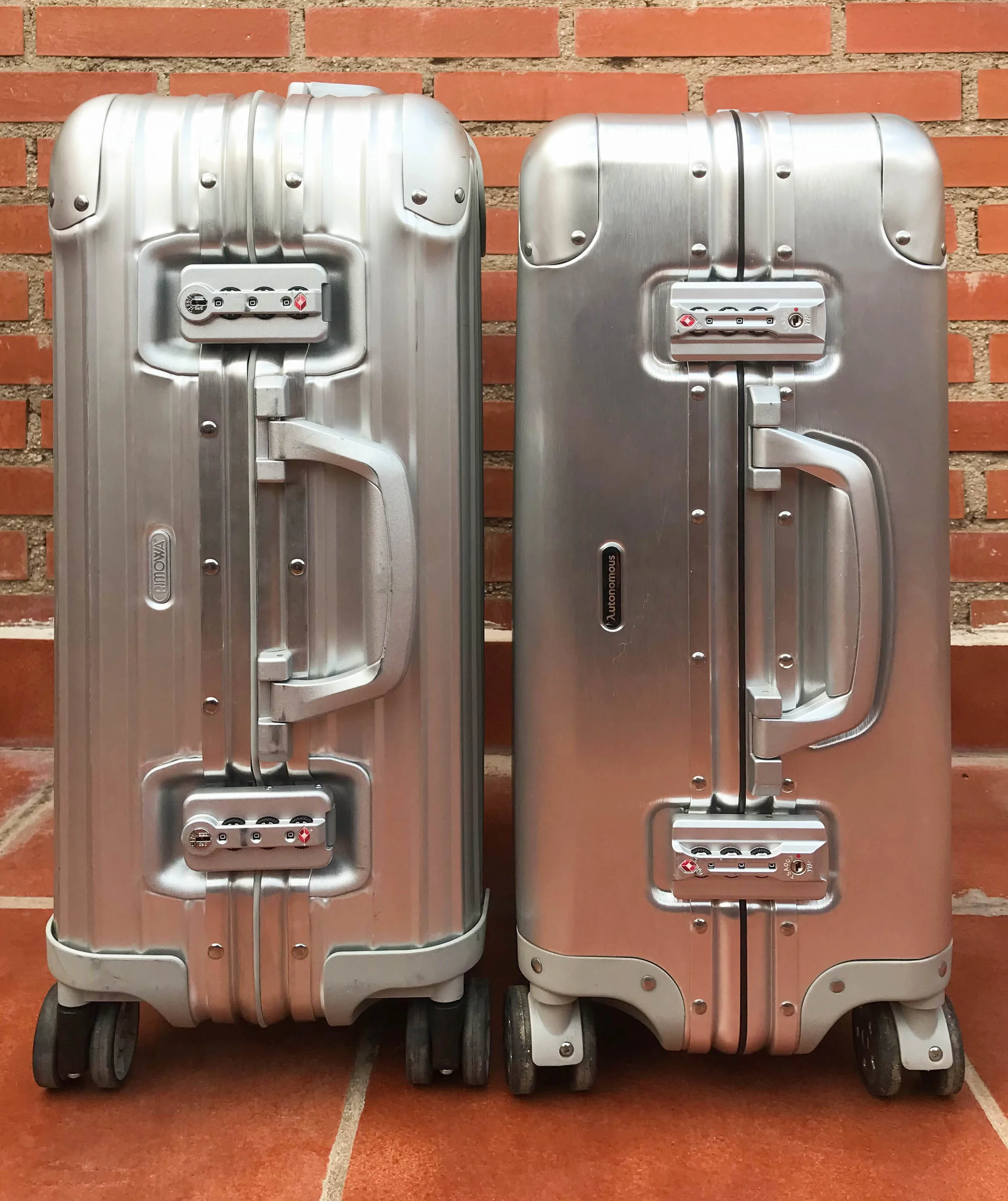 Aluminum Suitcase Rimowa Vs Away Luggage Away Aluminum Aluminum
