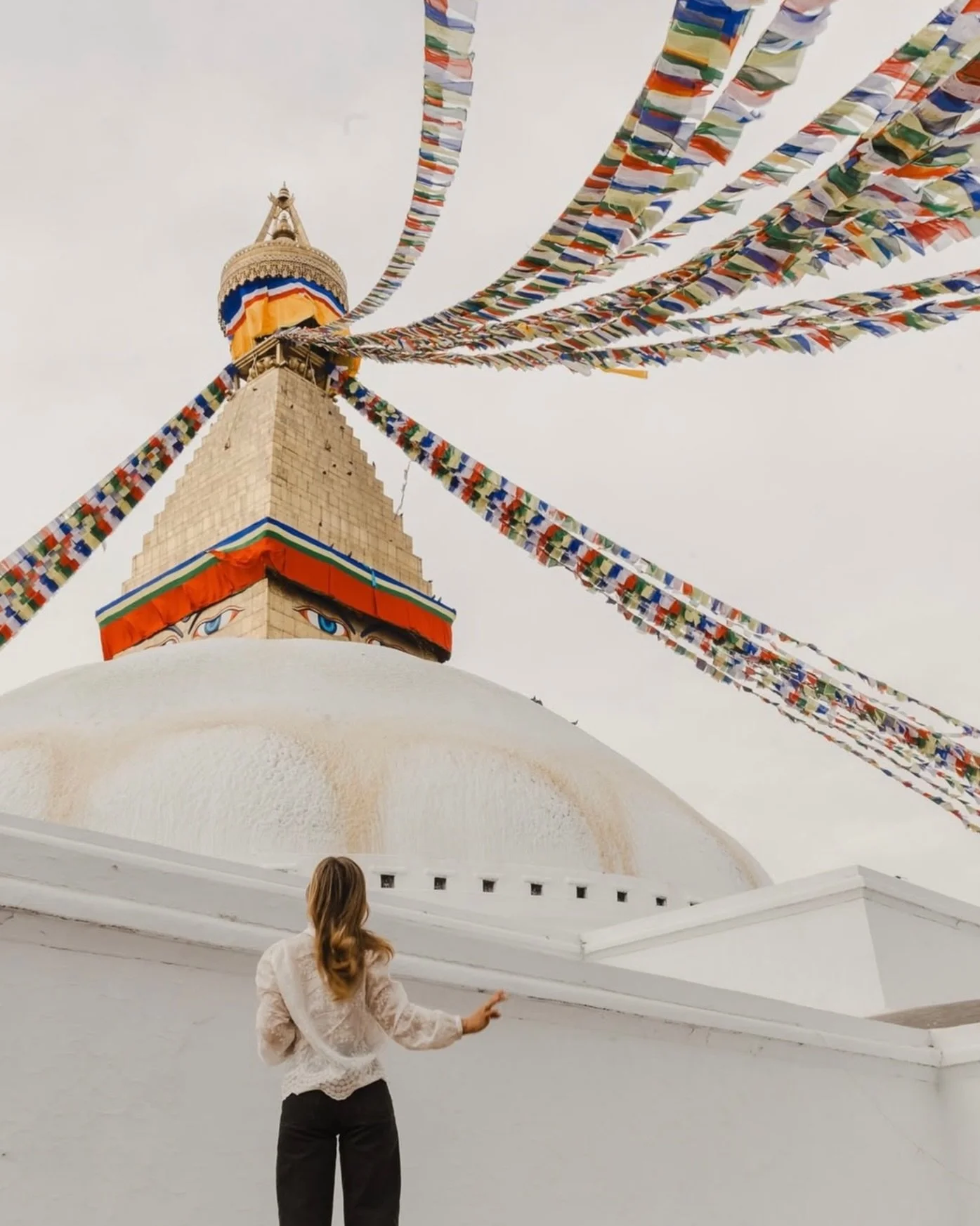 🌏 @magdalenambailey is Not Lost 🌏 in Nepal #sheisnotlost