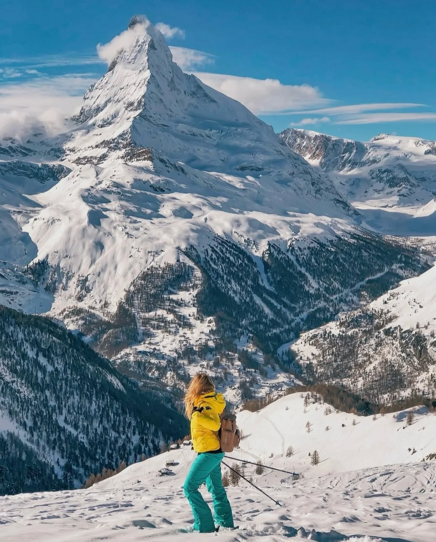 🌍 @marinacomes is Not Lost 🌍 in Zermatt, Switzerland #sheisnotlost
