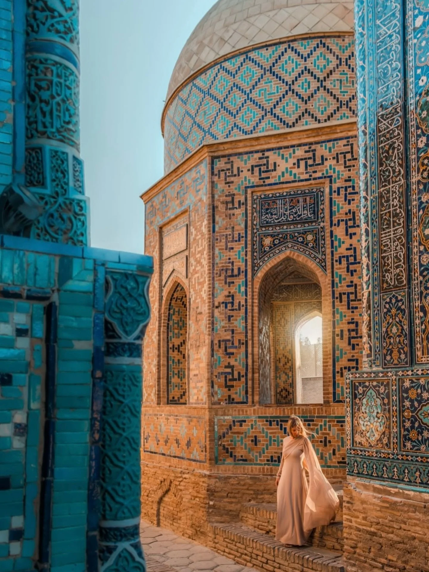 🌍 @oneoceanaway_ is Not Lost 🌍 in Samarkand, Uzbekistan #sheisnotlost