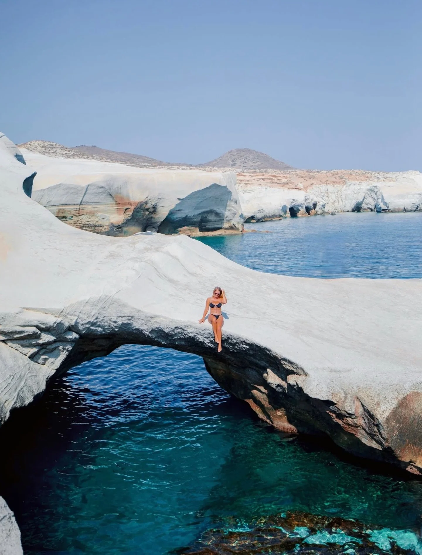 🌍 @the_essentialist_ is Not Lost 🌍 in Milos, Greece #sheisnotlost