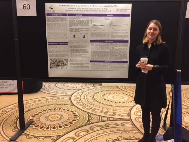 Liz Quinn presenting her research at MPA 2018.