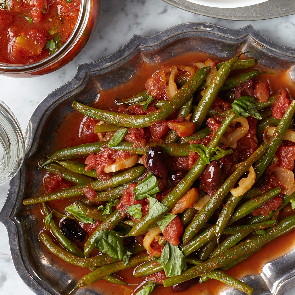 Braised Green Beans with Tomatoes — Shop Geoffrey Zakarian
