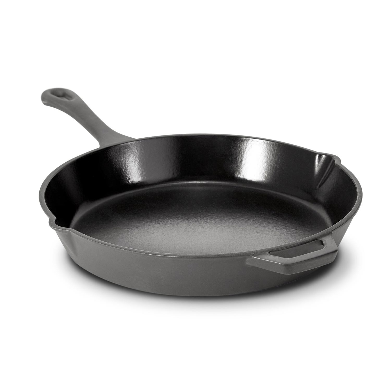 Zakarian Nonstick Cast Iron 11-inch Fry Pan in Grey
