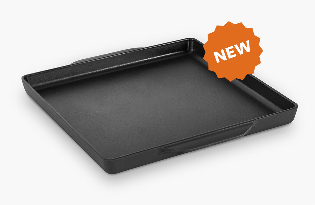 8 x 8 Cast Iron Baker with Griddle Cover — Shop Geoffrey Zakarian