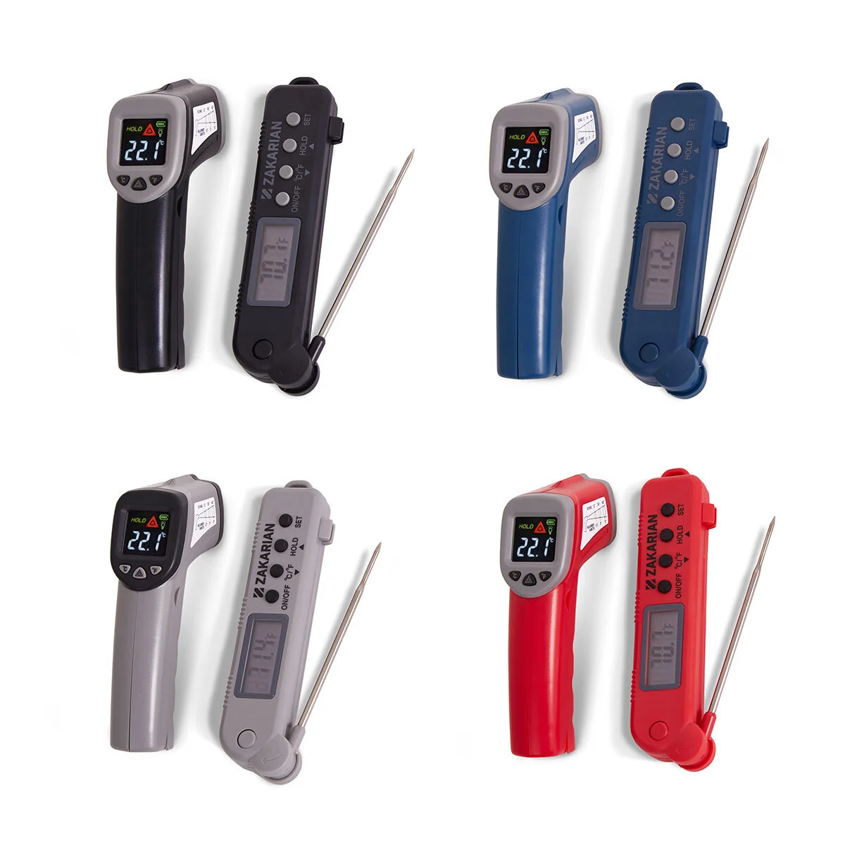 Zakarian Pro For Home Digital Thermometer Set — Shop Geoffrey Zakarian