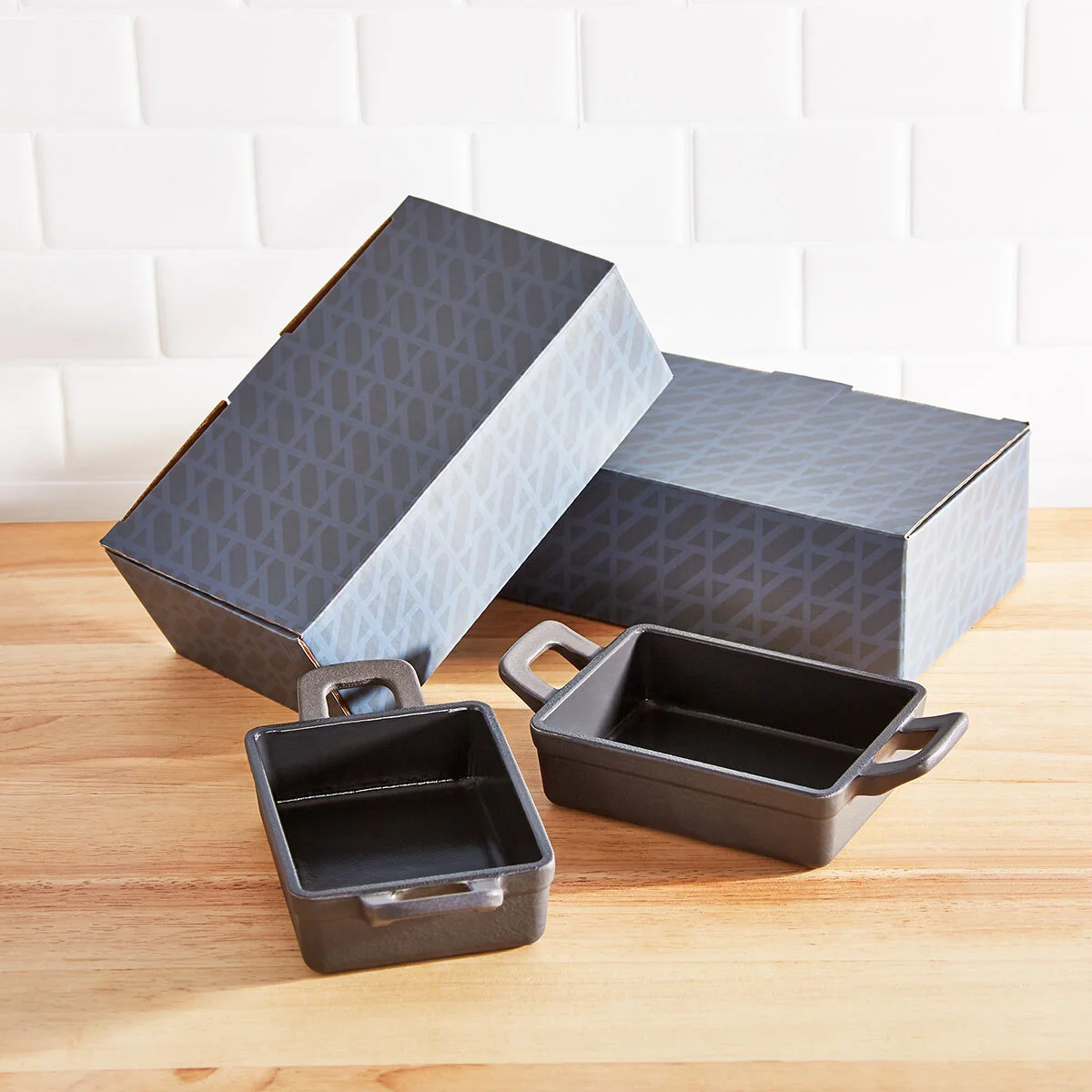 Mini NonStick Cast Iron Au Gratin Pans — Shop Geoffrey Zakarian