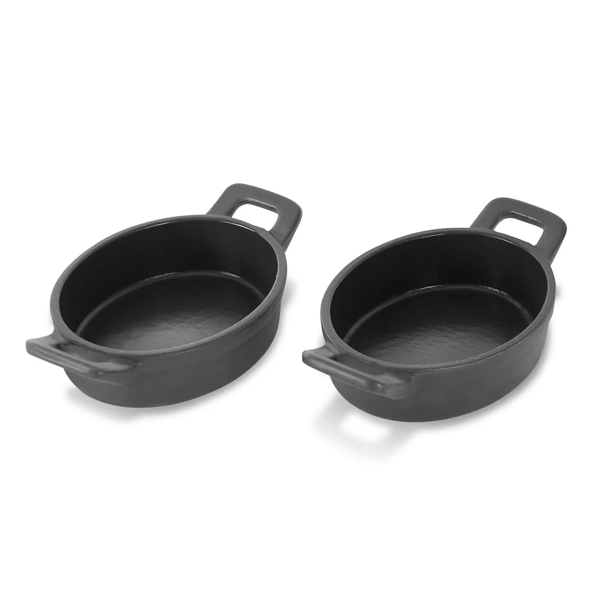 Mini NonStick Cast Iron Au Gratin Pans — Shop Geoffrey Zakarian