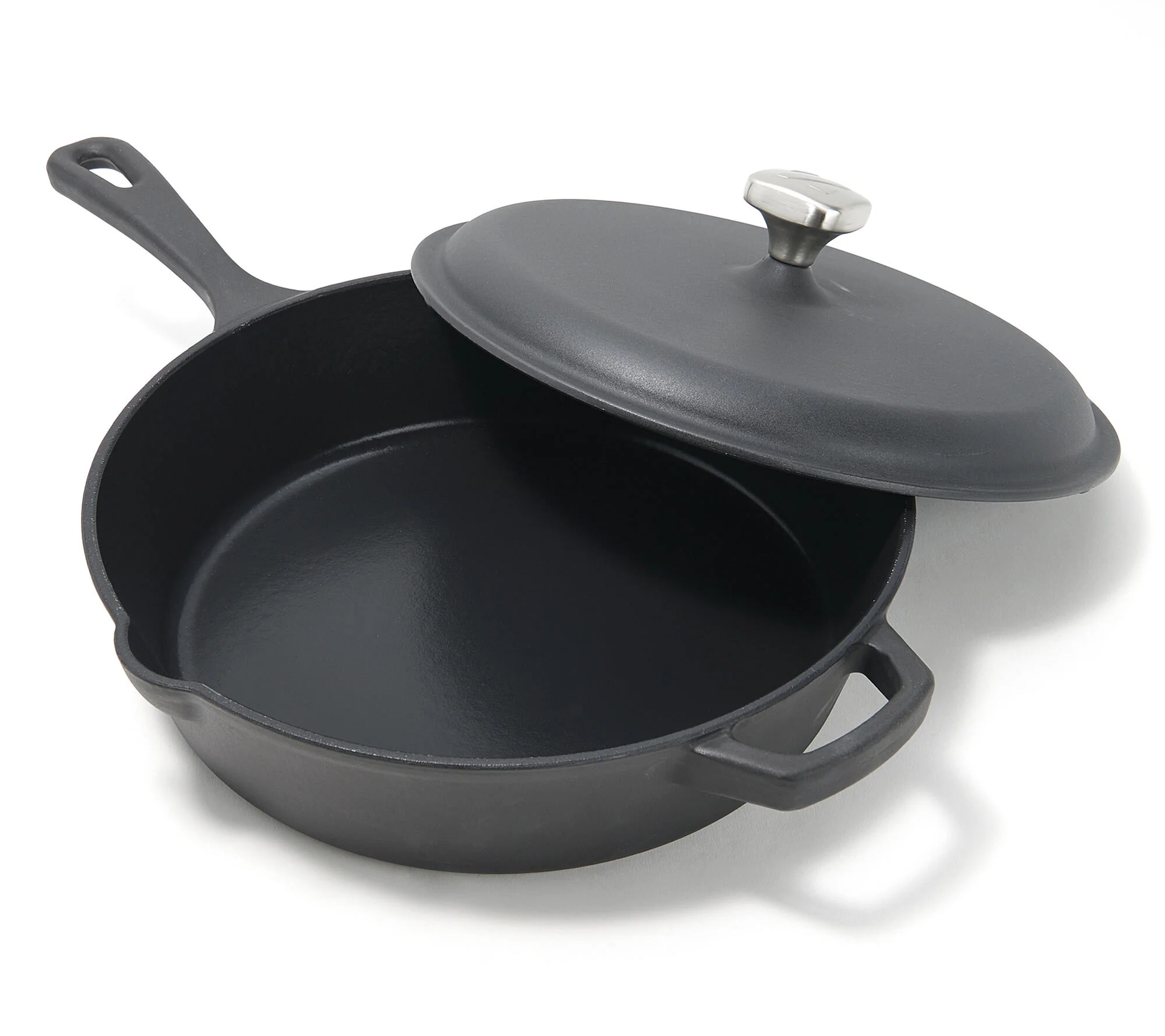 4 5qt Cast Iron Nonstick Chicken Fryer Shop Geoffrey Zakarian