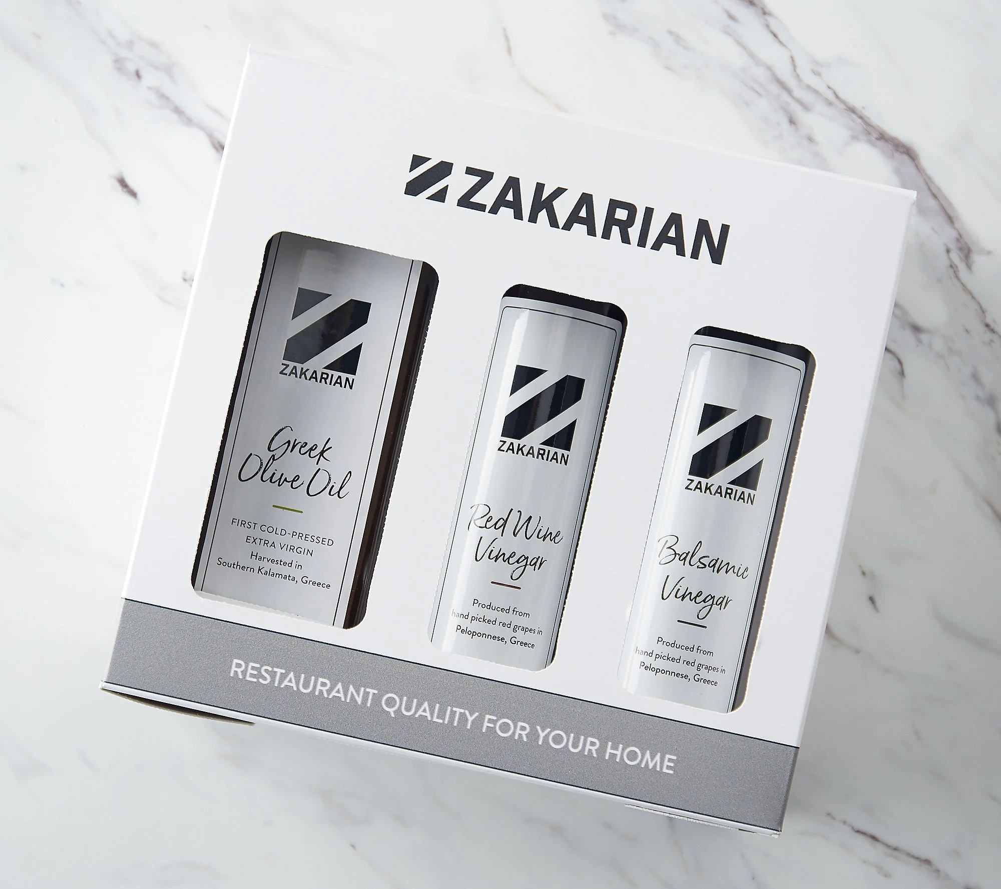 Oil & Vinegar Trio in Gift Box — Shop Geoffrey Zakarian