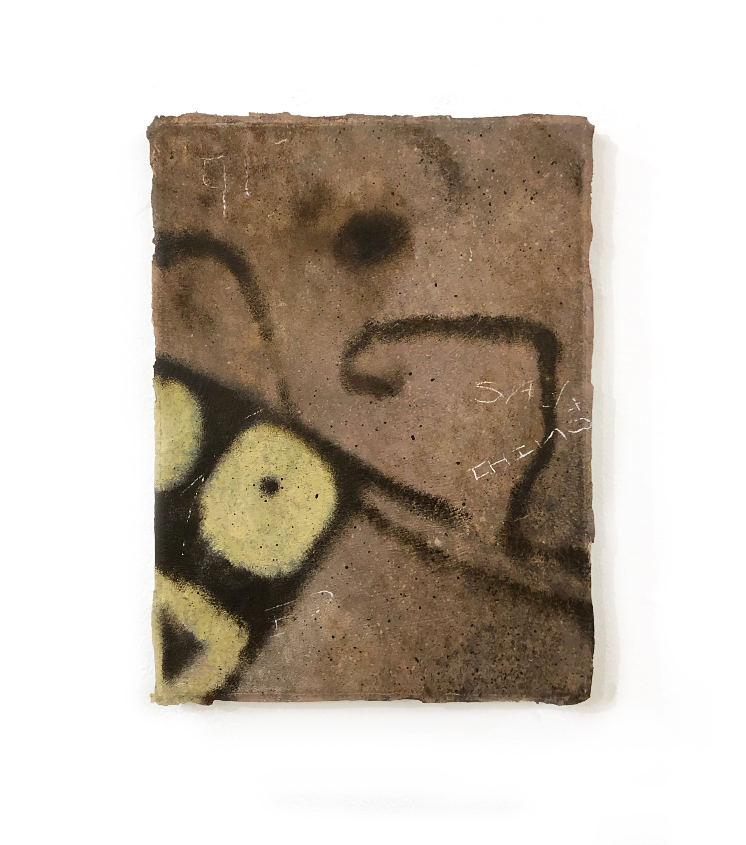 Hueco 02, 2019. acrylic on canvas. 14 x 11.5 inches.