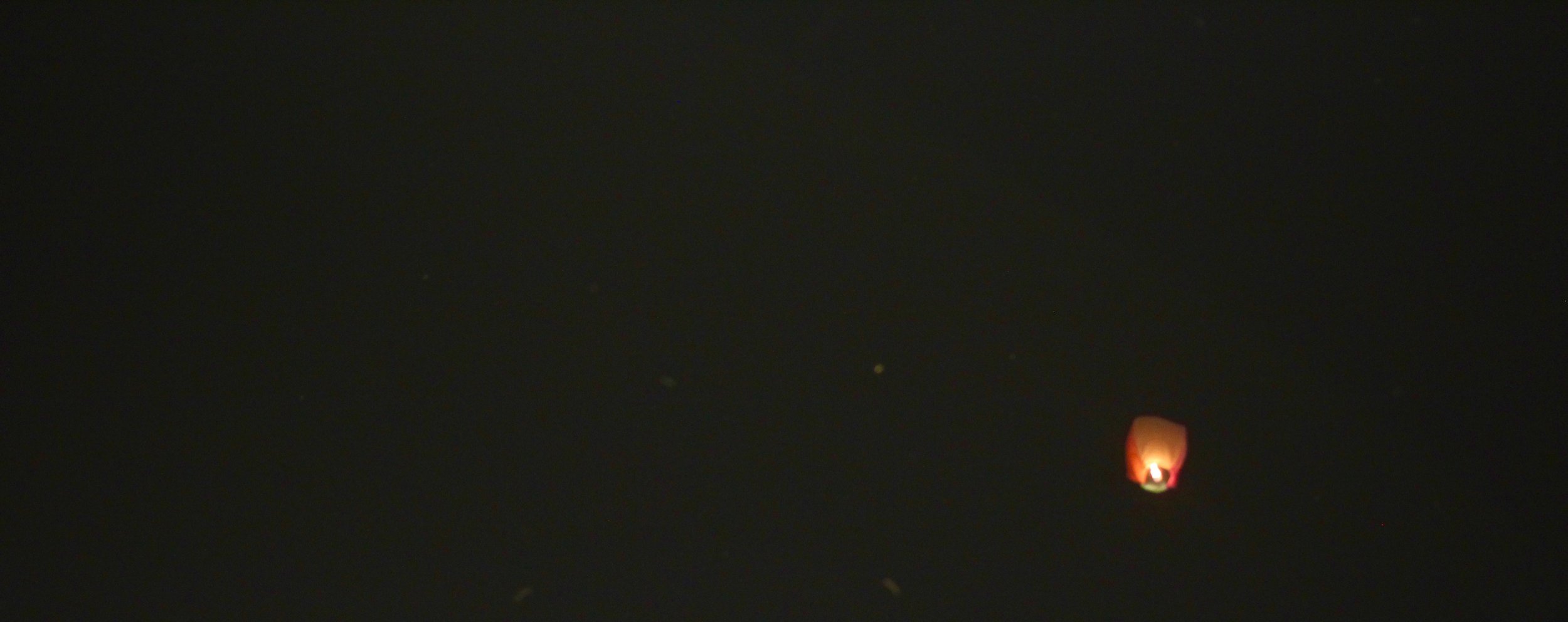 Lantern in the sky