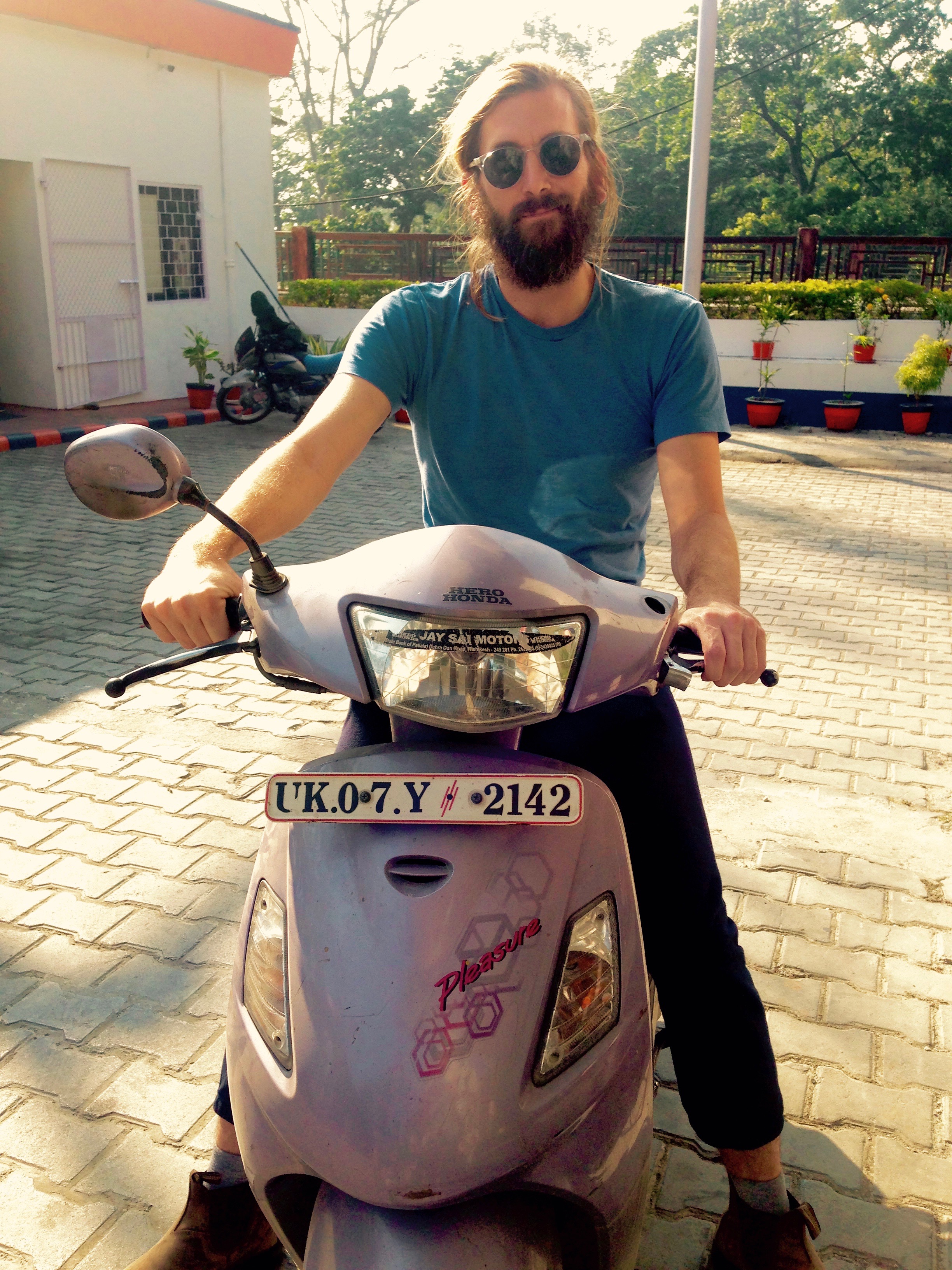 No one rides the Pleasurecraft quite like this one
