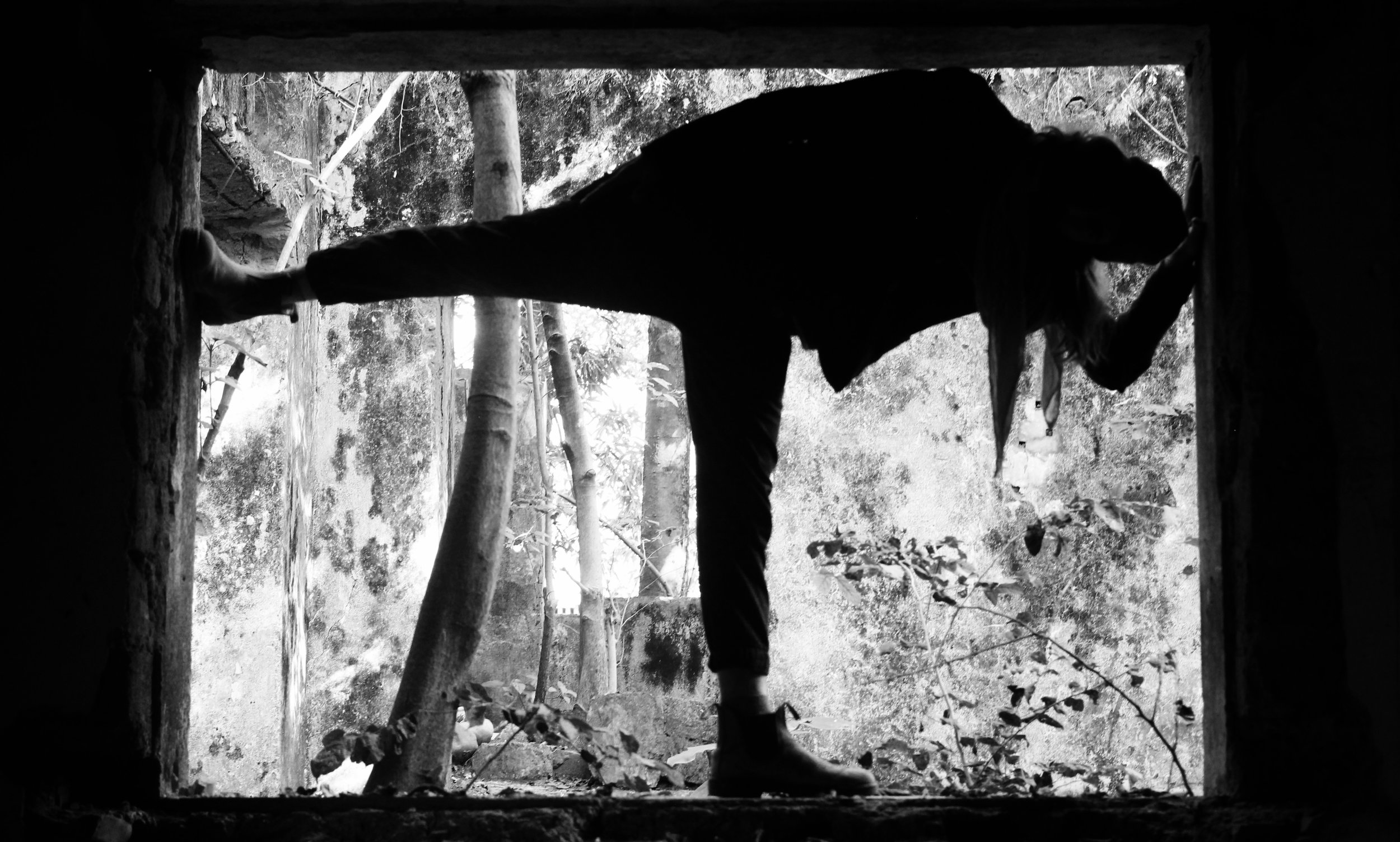 Yoga asana break