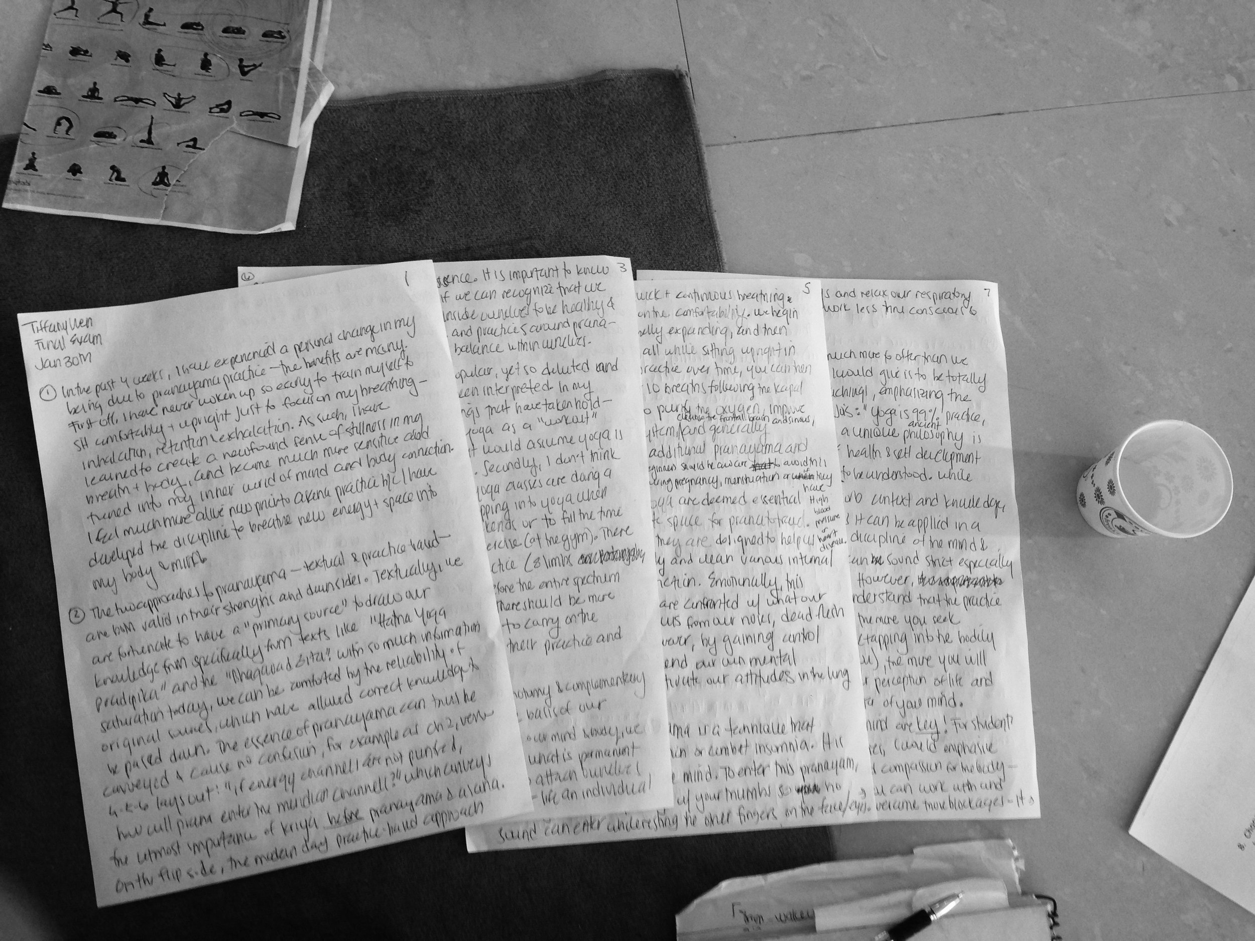 Didn't realize I'd be writing a novel for the written exam...