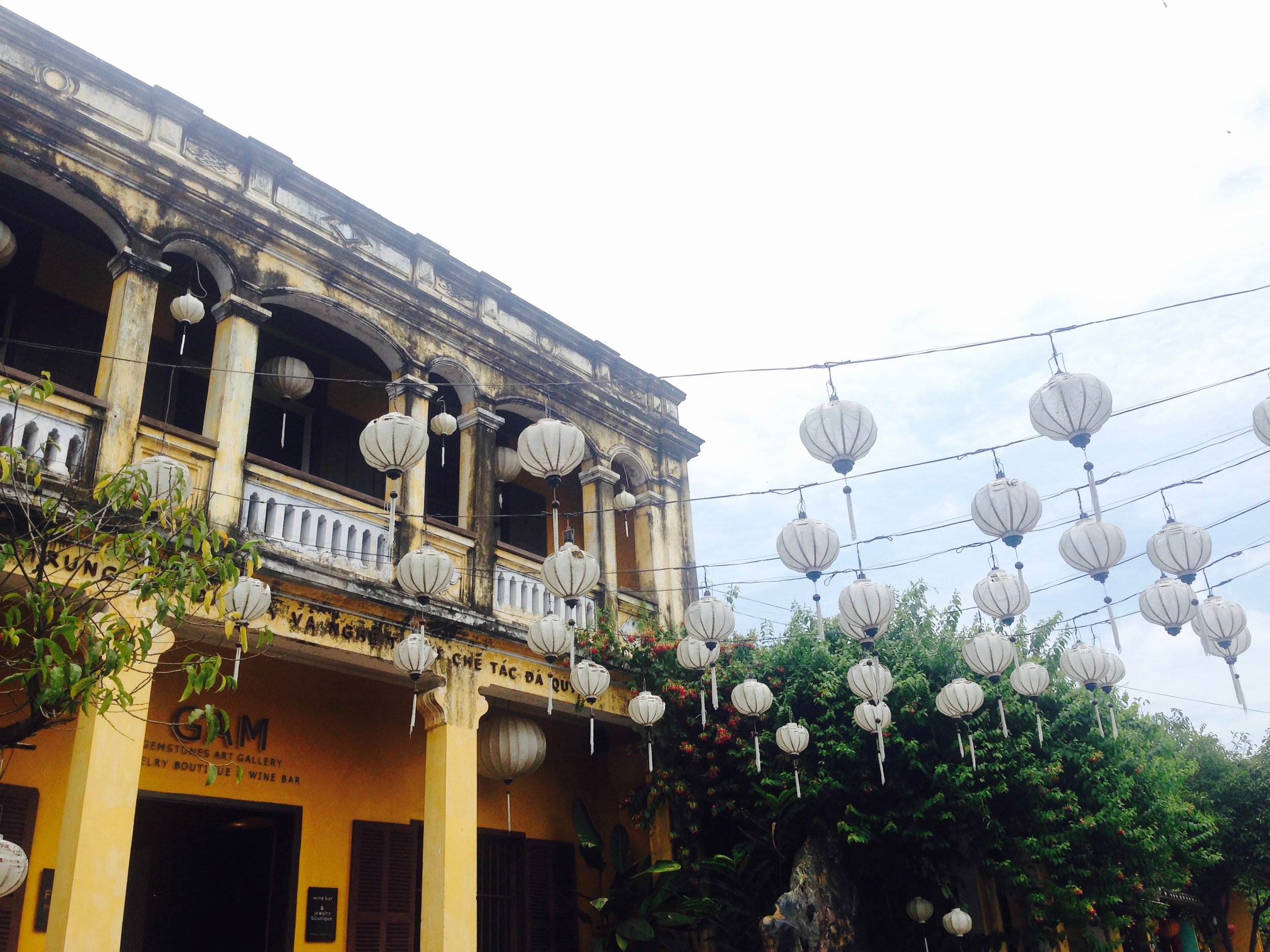 Hoi An was honored the UNESCO World Heritage Site status in 1999. Beautiful yellow washed city of lanterns and architecture influenced by French/Japanese/Chinese blends reveal a bygone era of an old port city.